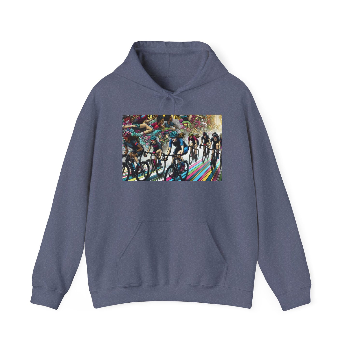 Cycling Unisex Hoodie - Sports Team Vibes