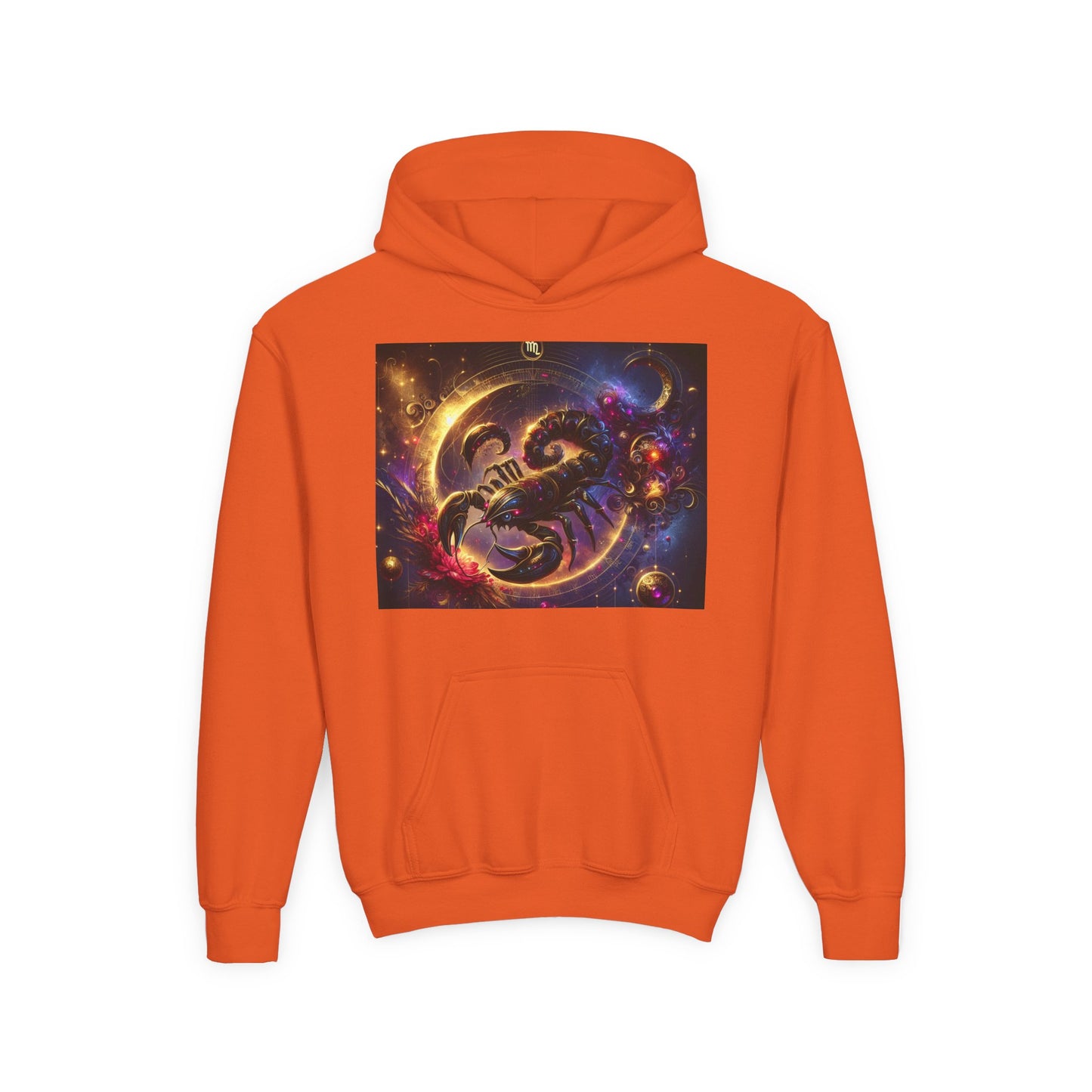 Scorpio Youth Hoodie - Heavy Blend Sweatshirt
