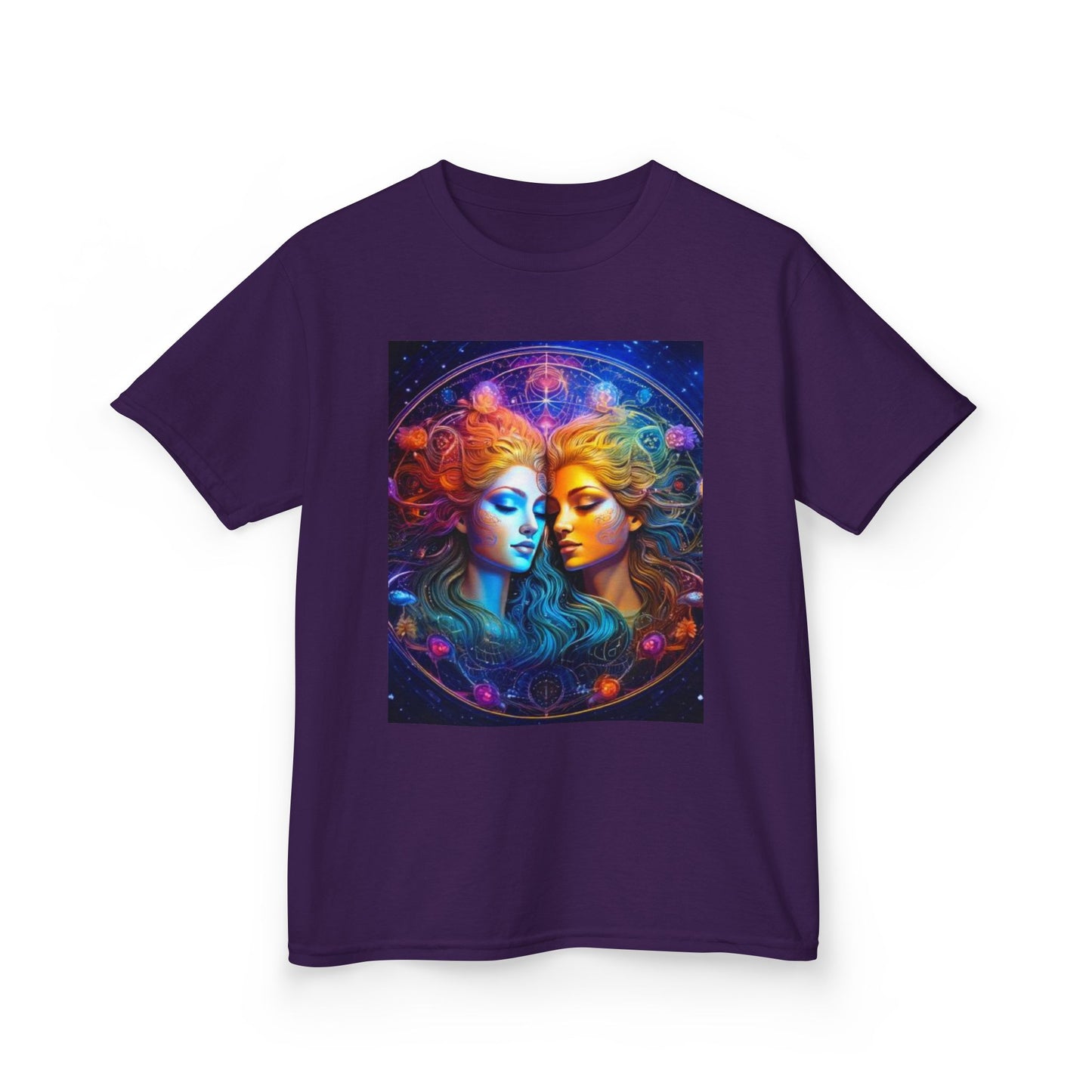 Gemini Horoscope Kids Tee - Cosmic Zodiac T-Shirt for Astrology Lovers, Birthday Gift, Everyday Wear, Reference Guide, Unique Design