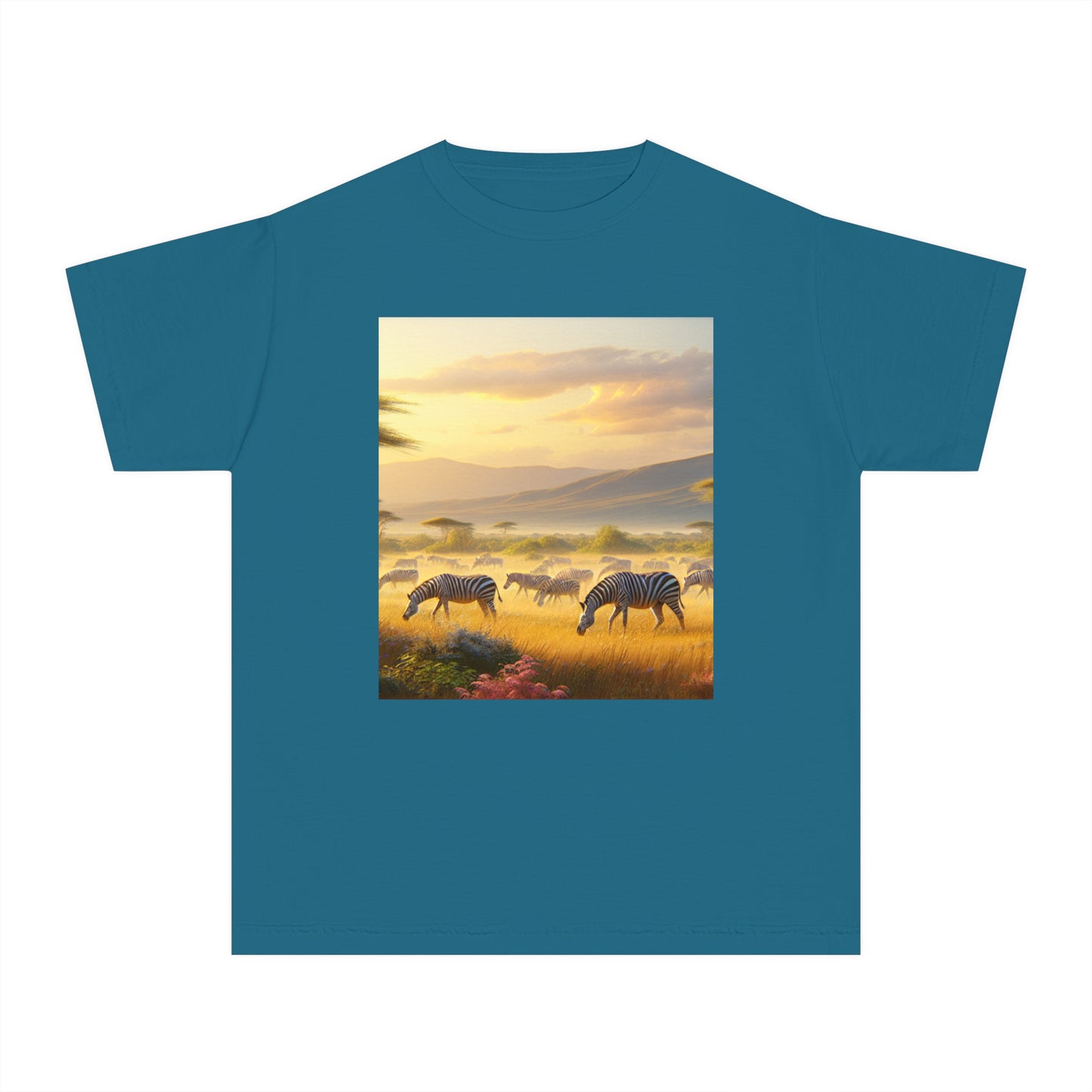 Zebras Youth Midweight Tee