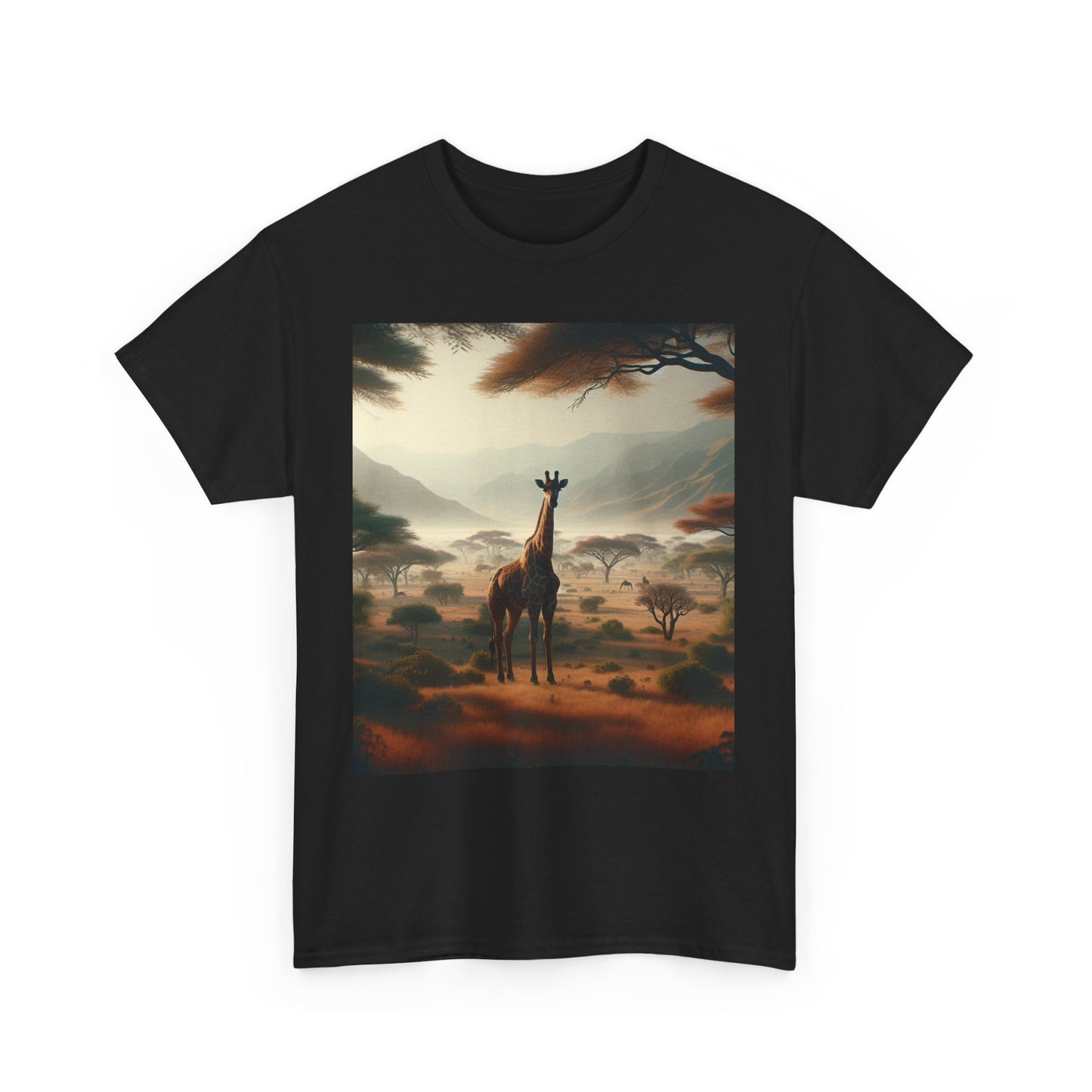 Giraffes Women's Heavy Cotton Tee