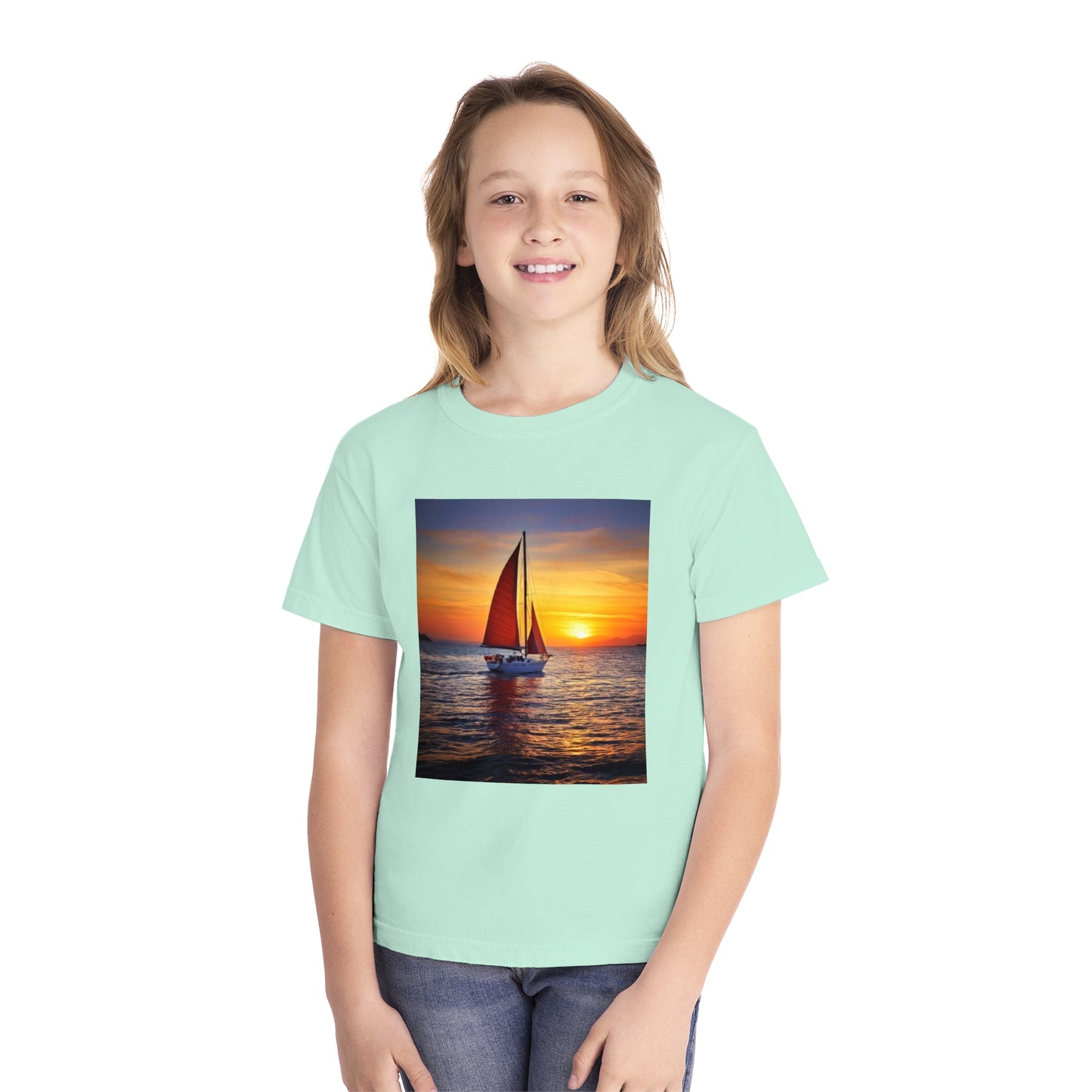 Sailing Youth Midweight Tee