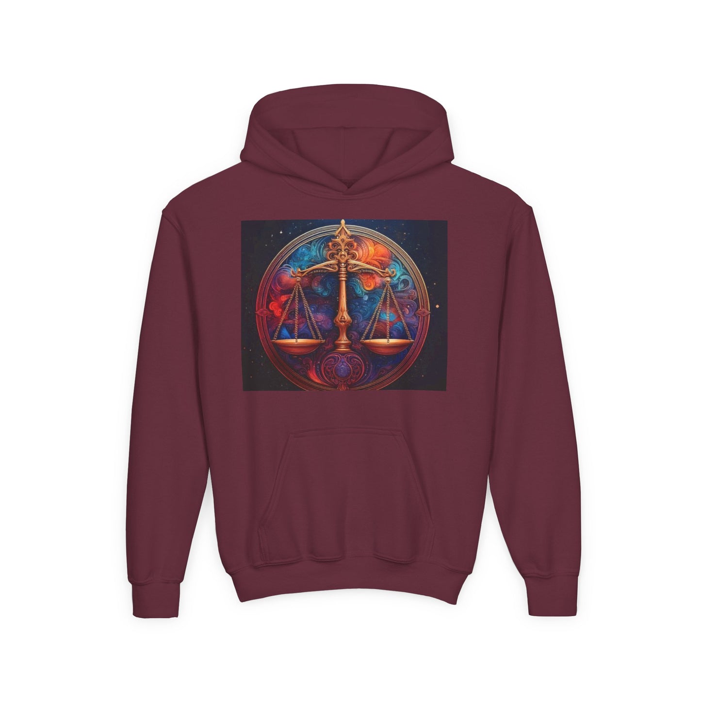 Libra Youth Hoodie - Heavy Blend Sweatshirt
