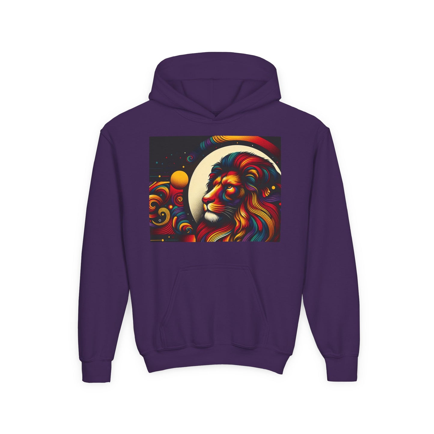 Leo Youth Hoodie - Heavy Blend Sweatshirt