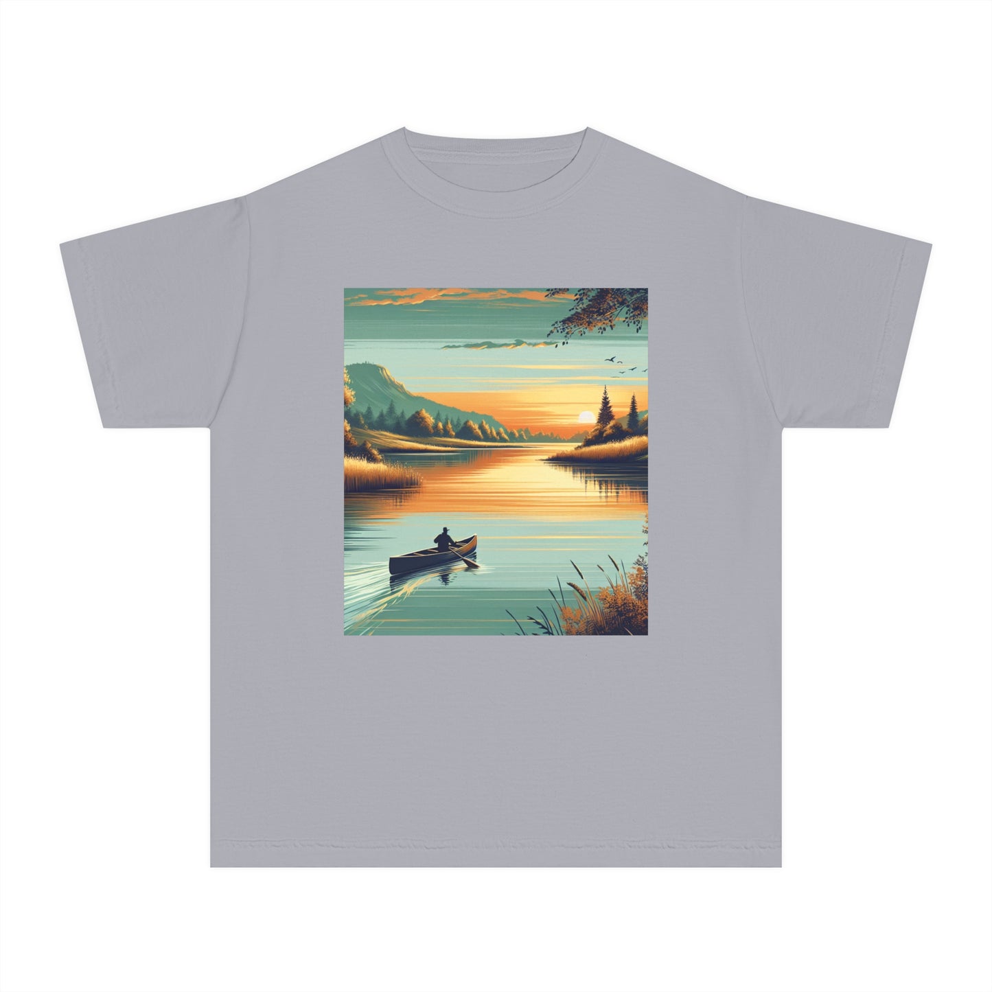 Canoeing Youth Midweight Tee