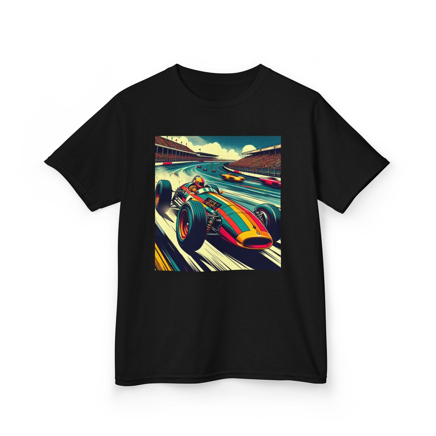 Vintage F1 Kids Tee, Birthday Gift, Everyday Wear, Reference Guide, Unique Design