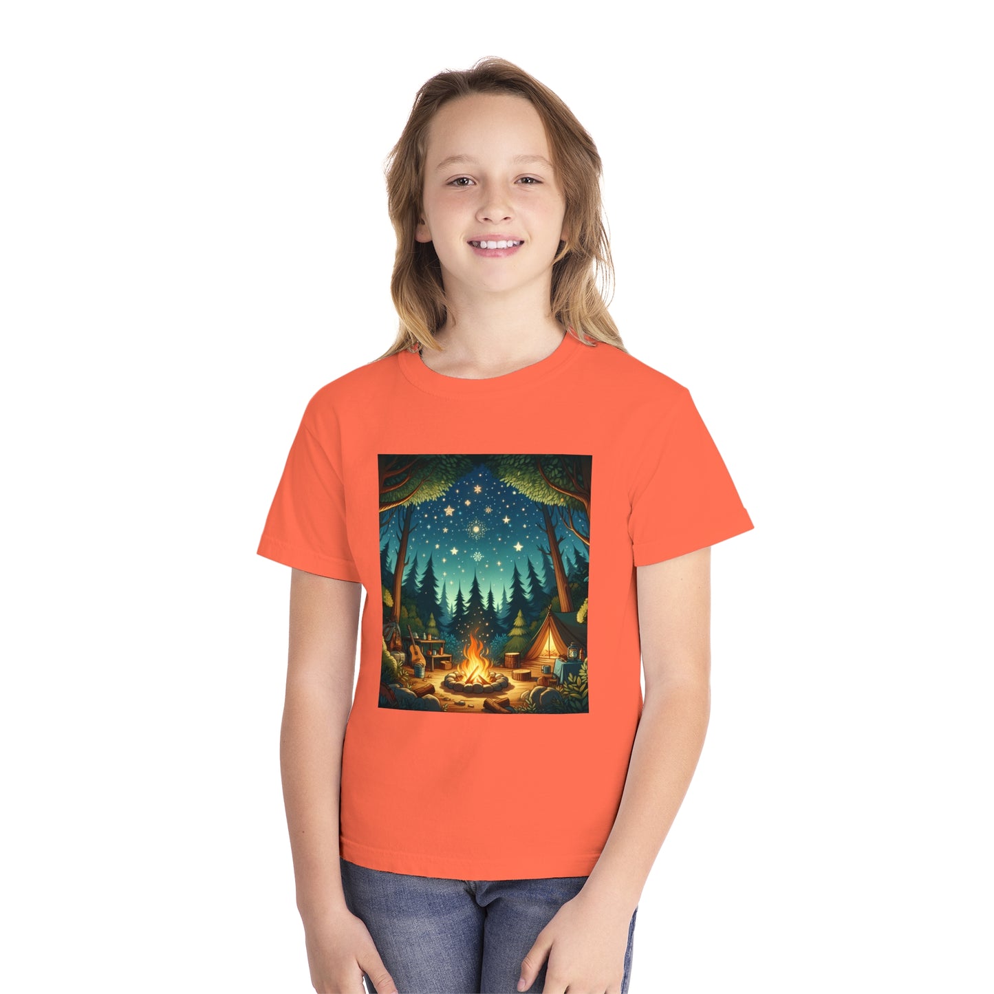 Camping Youth Midweight Tee