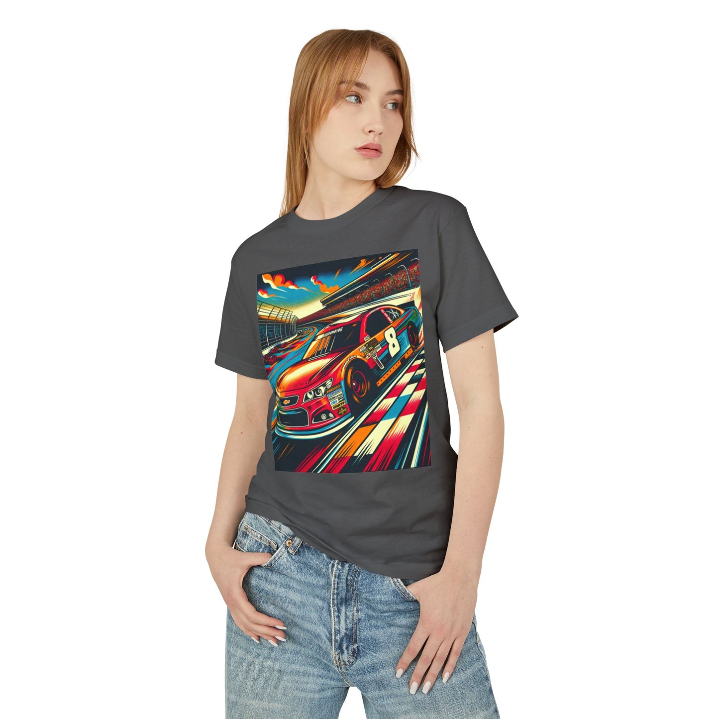 Nascar 22 Heavyweight Tee - Unisex Garment-Dyed Shirt