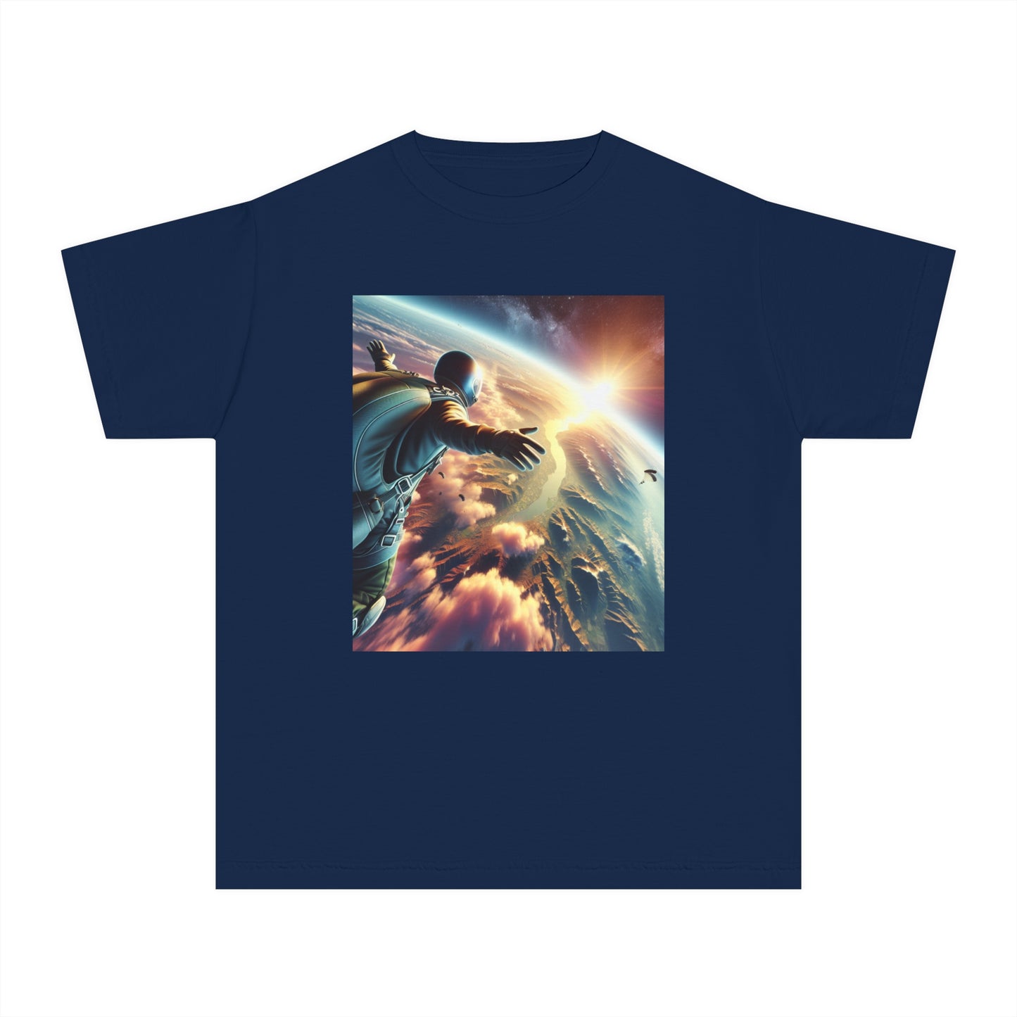 Sky Diving Youth Midweight Tee