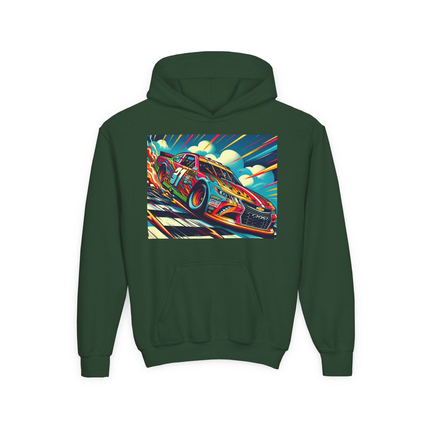 Nascar 31 Youth Hoodie - Heavy Blend Sweatshirt
