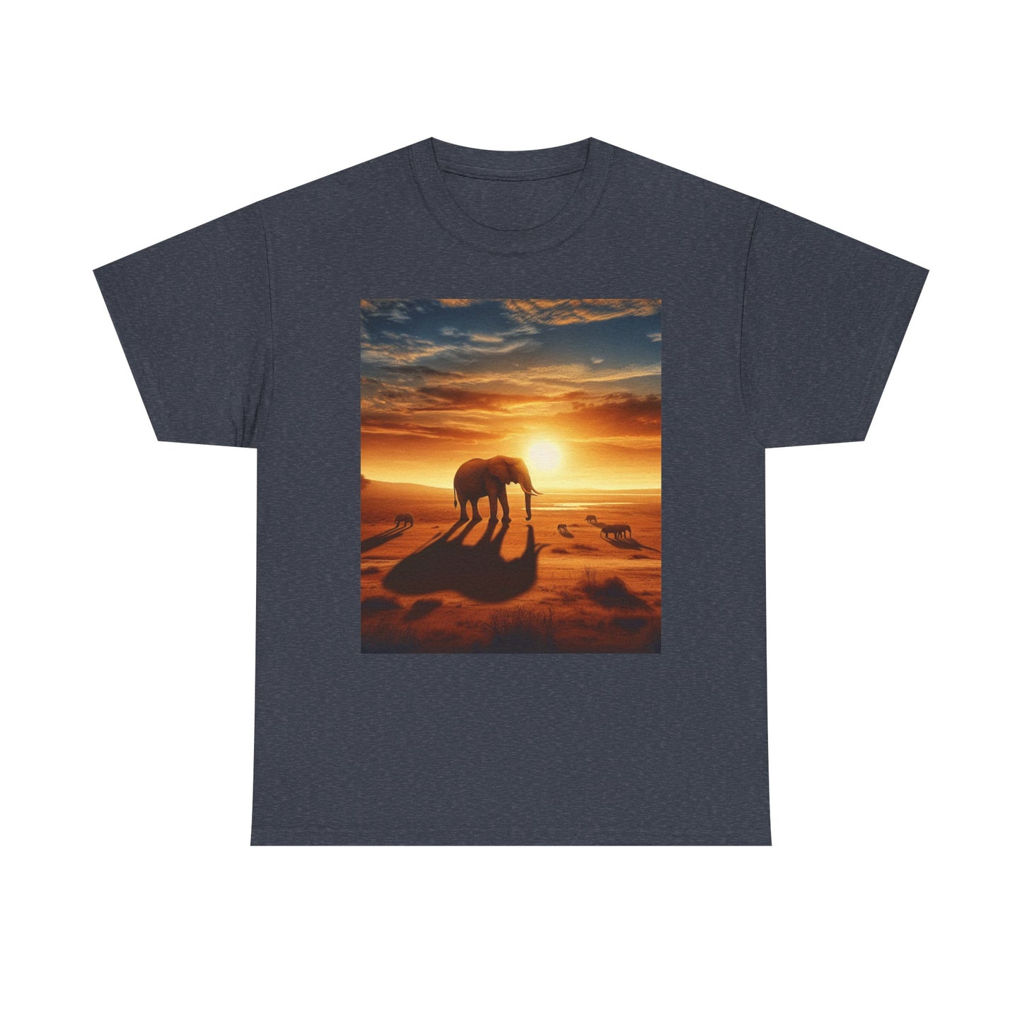 Elephants Women's Heavy Cotton Tee