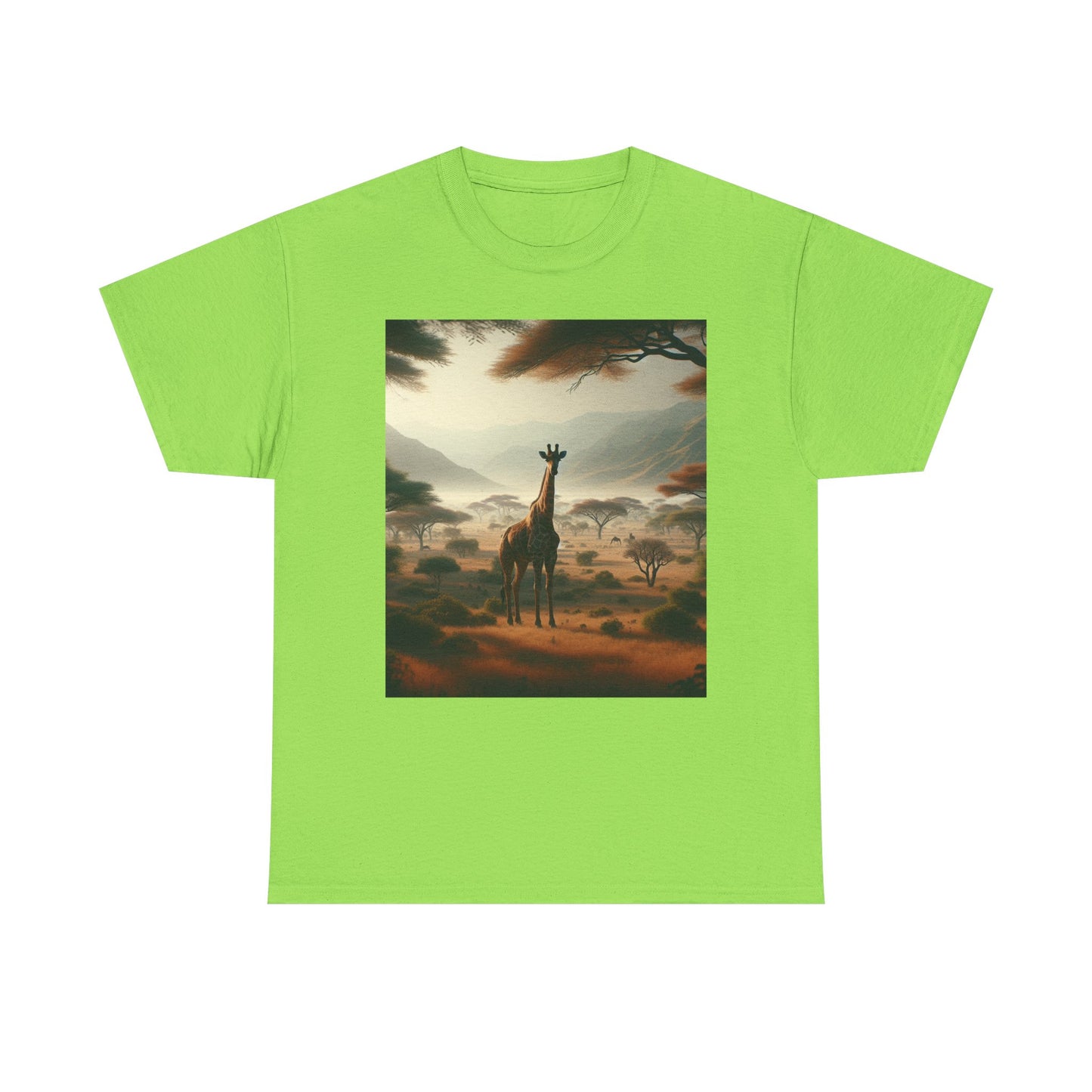Giraffes Women's Heavy Cotton Tee