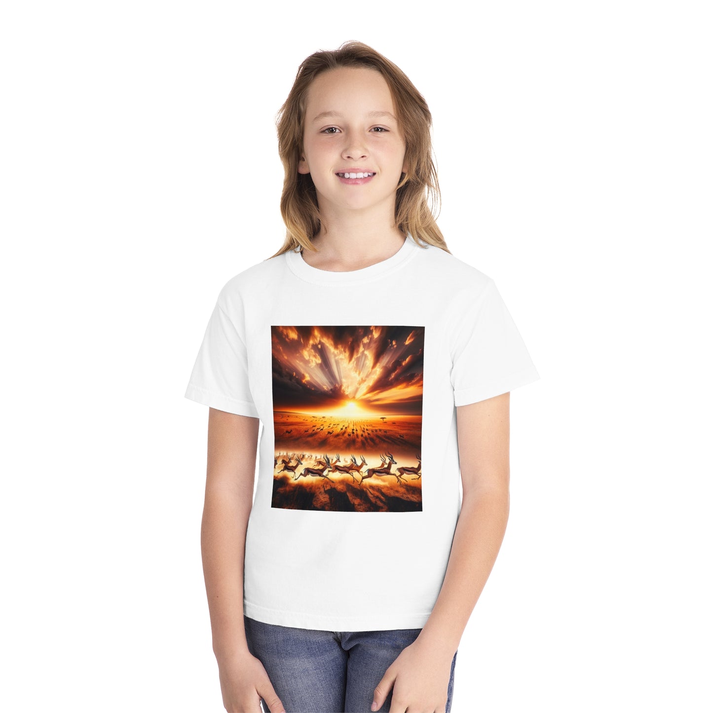 Gazelles Youth Midweight Tee