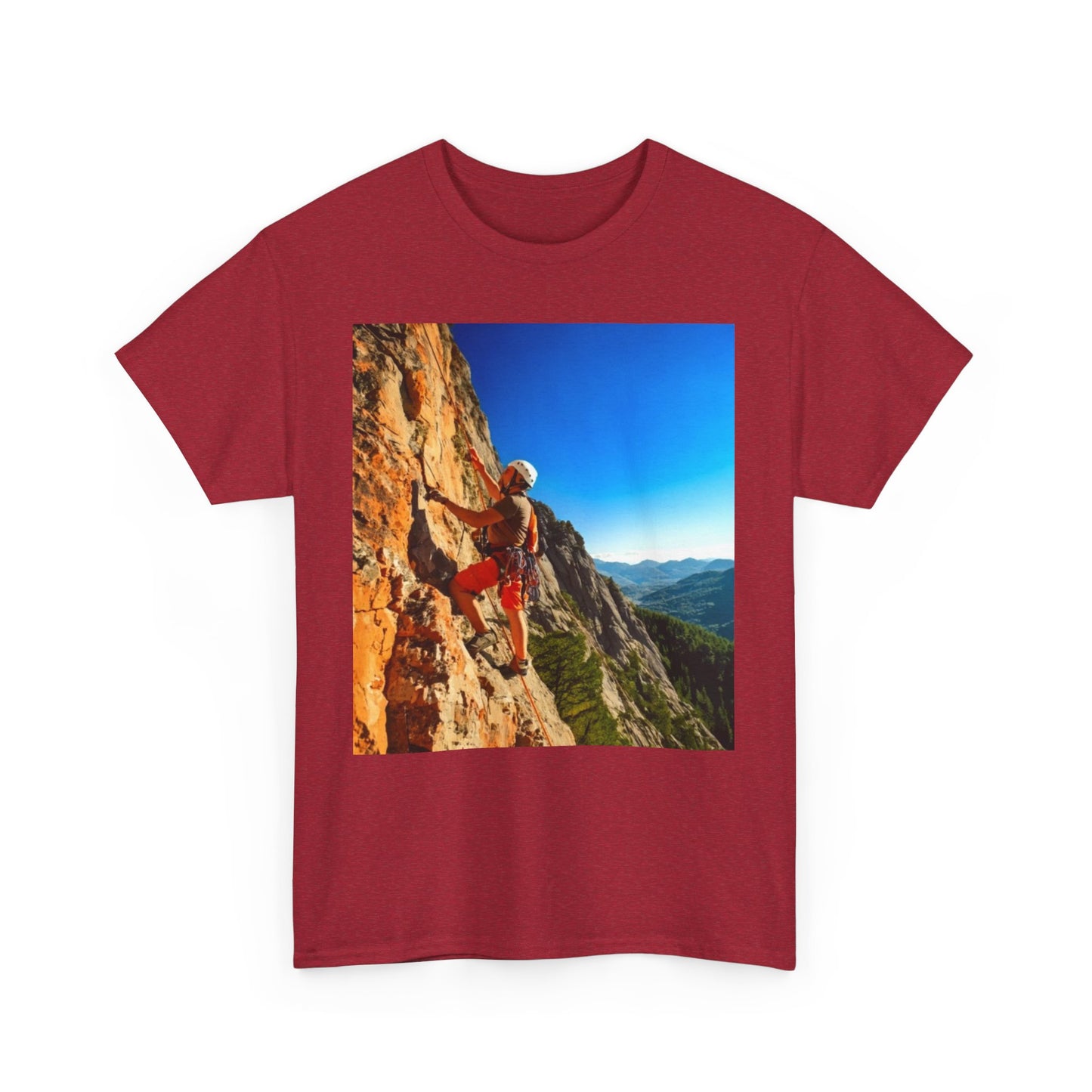 Rock climbing Women's Heavy Cotton Tee