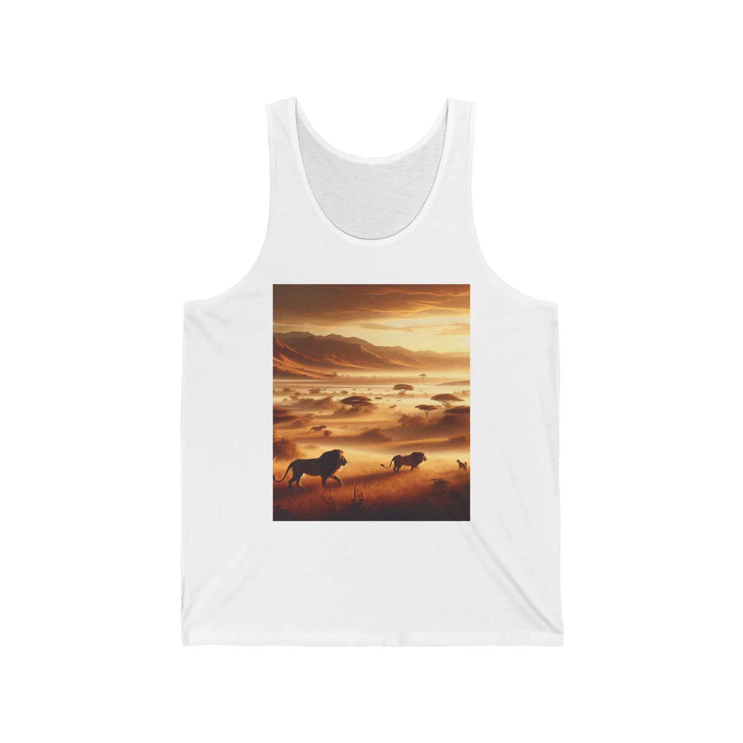 Lions Unisex Jersey Tank Top - Perfect for Festivals & Casual Wear