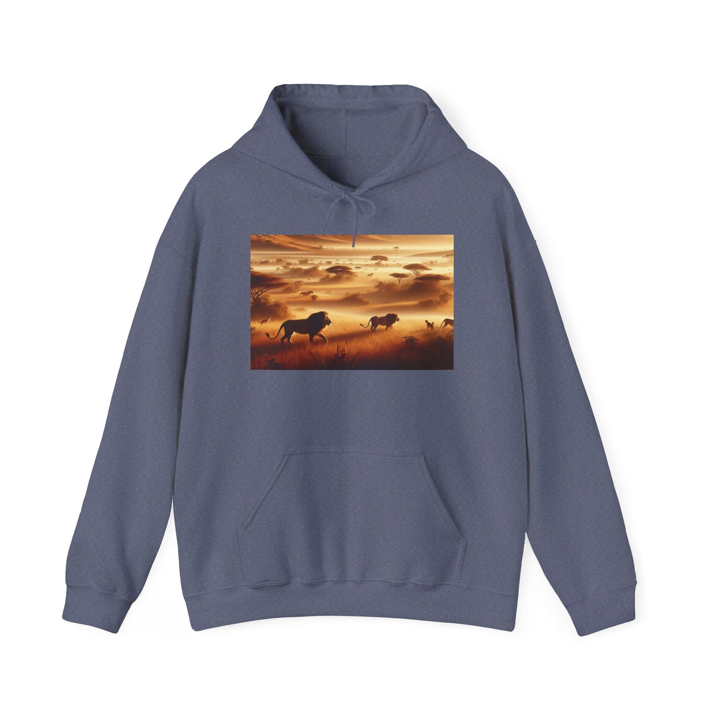 Lions Unisex Hoodie - Safari Vibes
