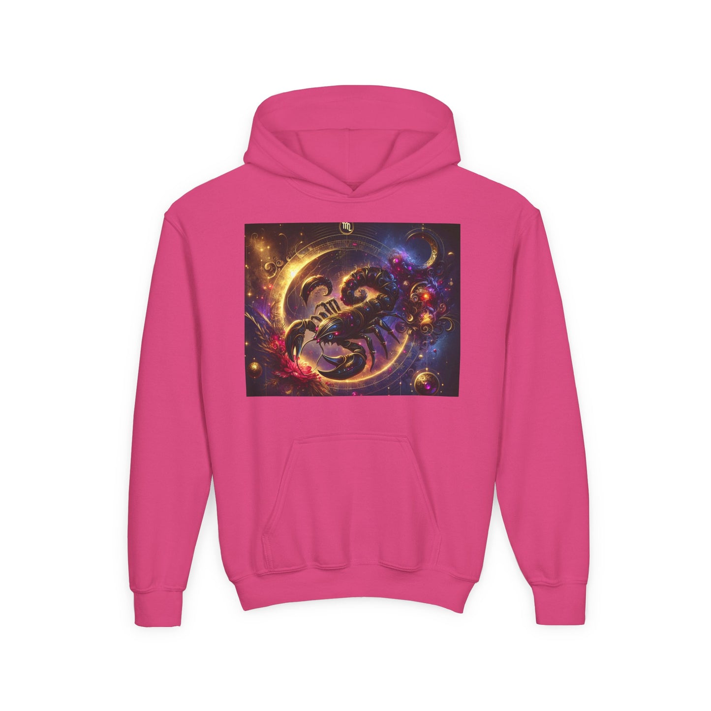 Scorpio Youth Hoodie - Heavy Blend Sweatshirt