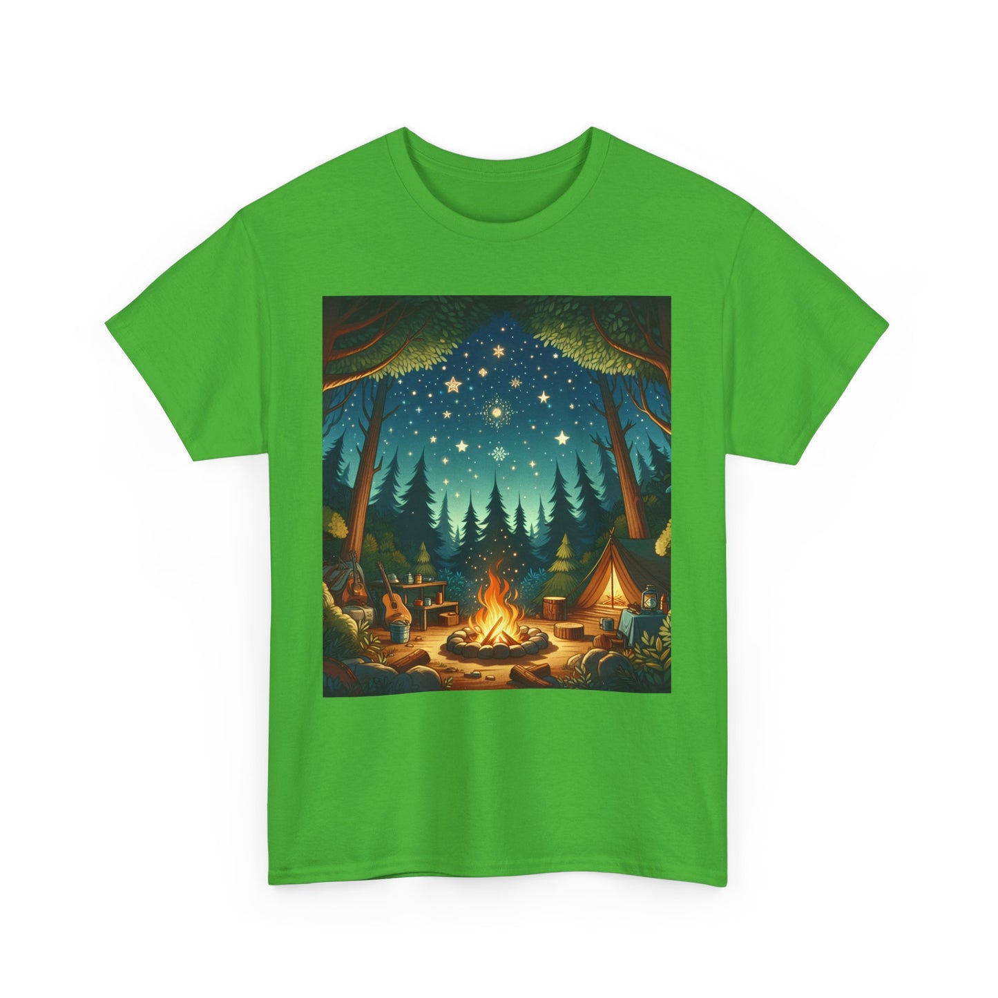 Camping Women's Heavy Cotton Tee