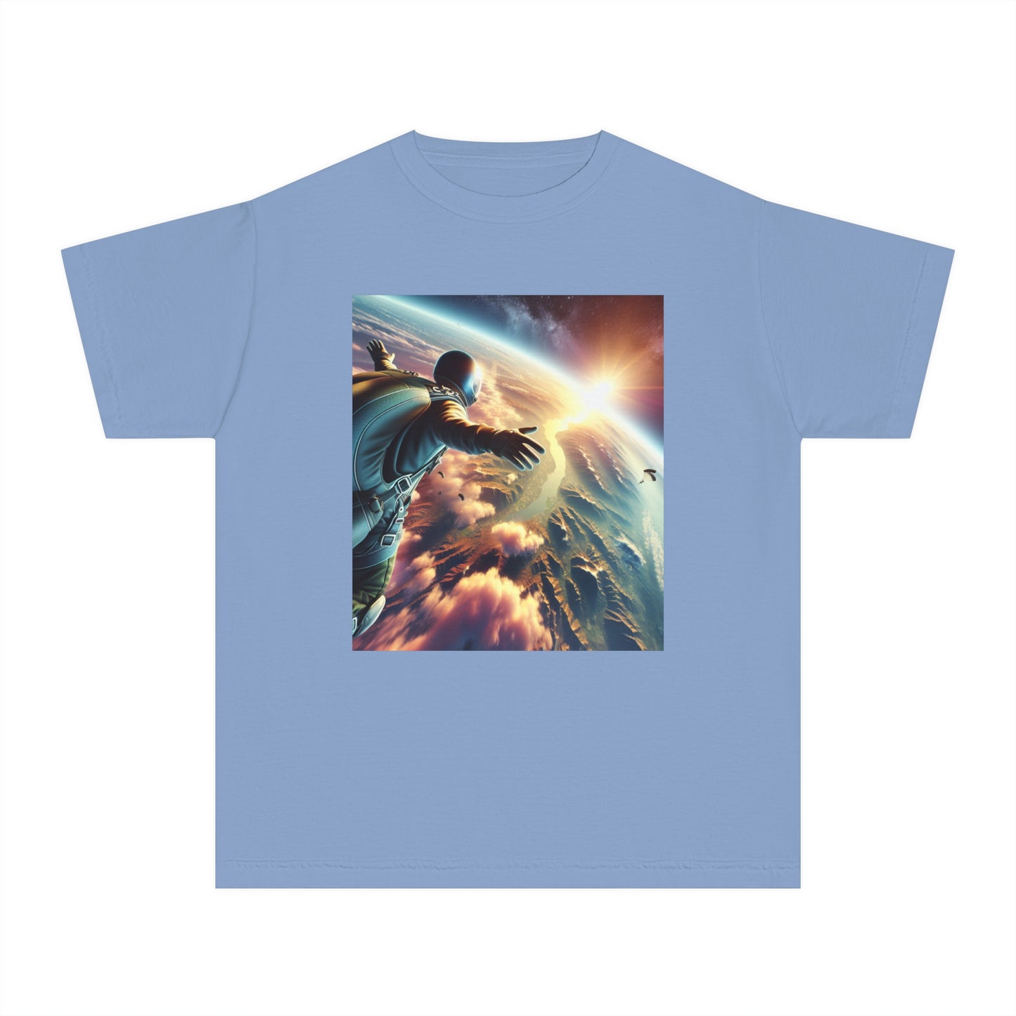 Sky Diving Youth Midweight Tee