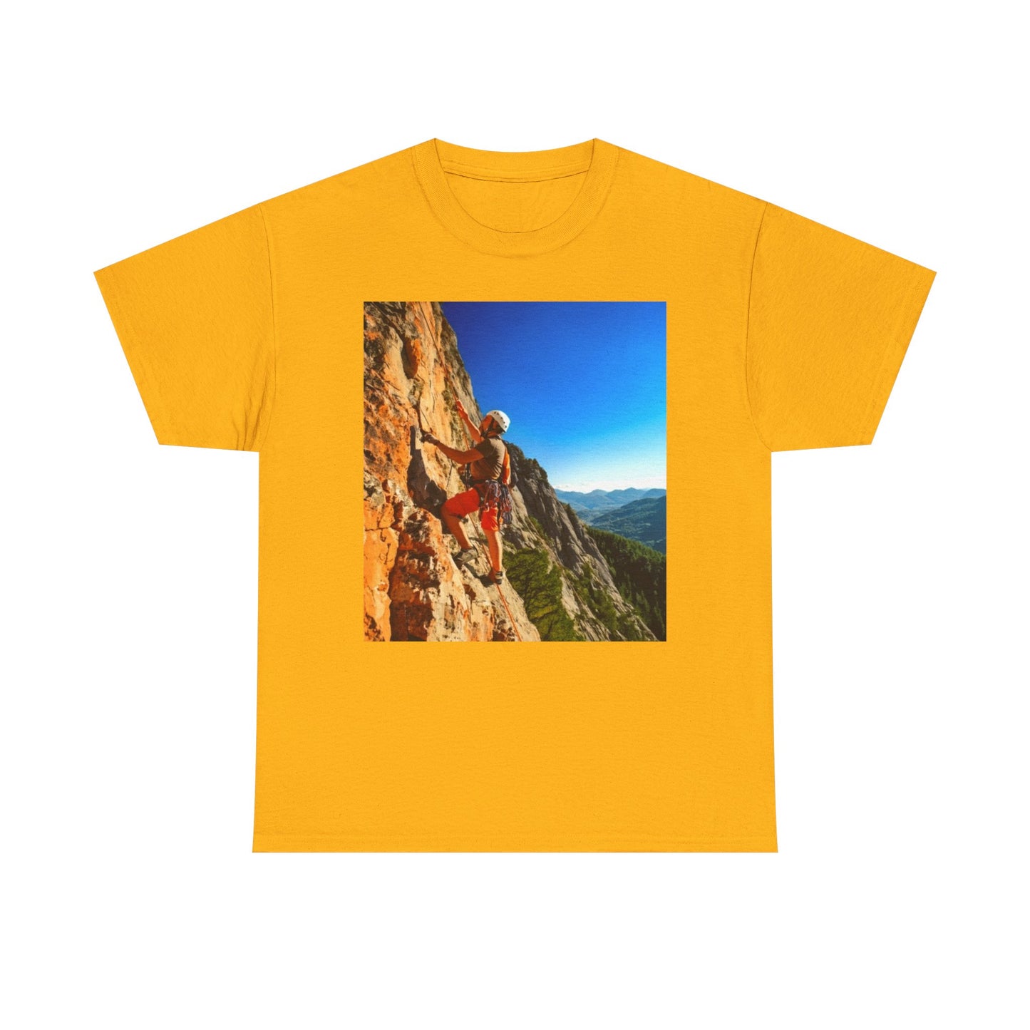 Rock climbing Women's Heavy Cotton Tee