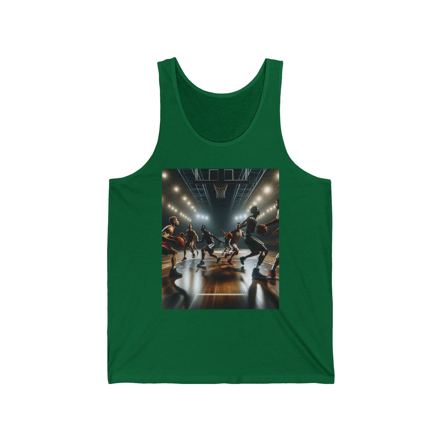 Basketball Unisex Jersey Tank Top - Perfect for Festivals & Casual Wear