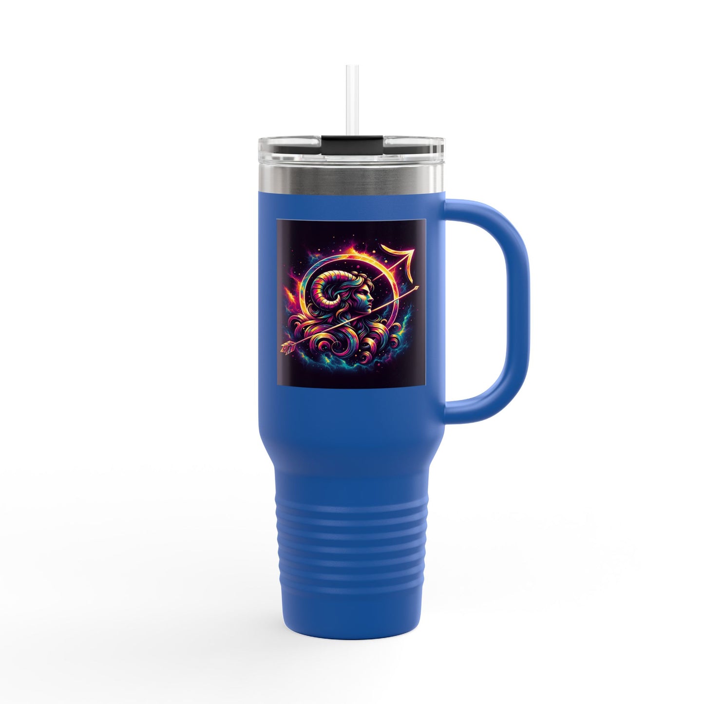 Sagittarius Insulated Travel Mug, 40oz, Perfect for Zodiac Fans, Coffee, Tea, Water