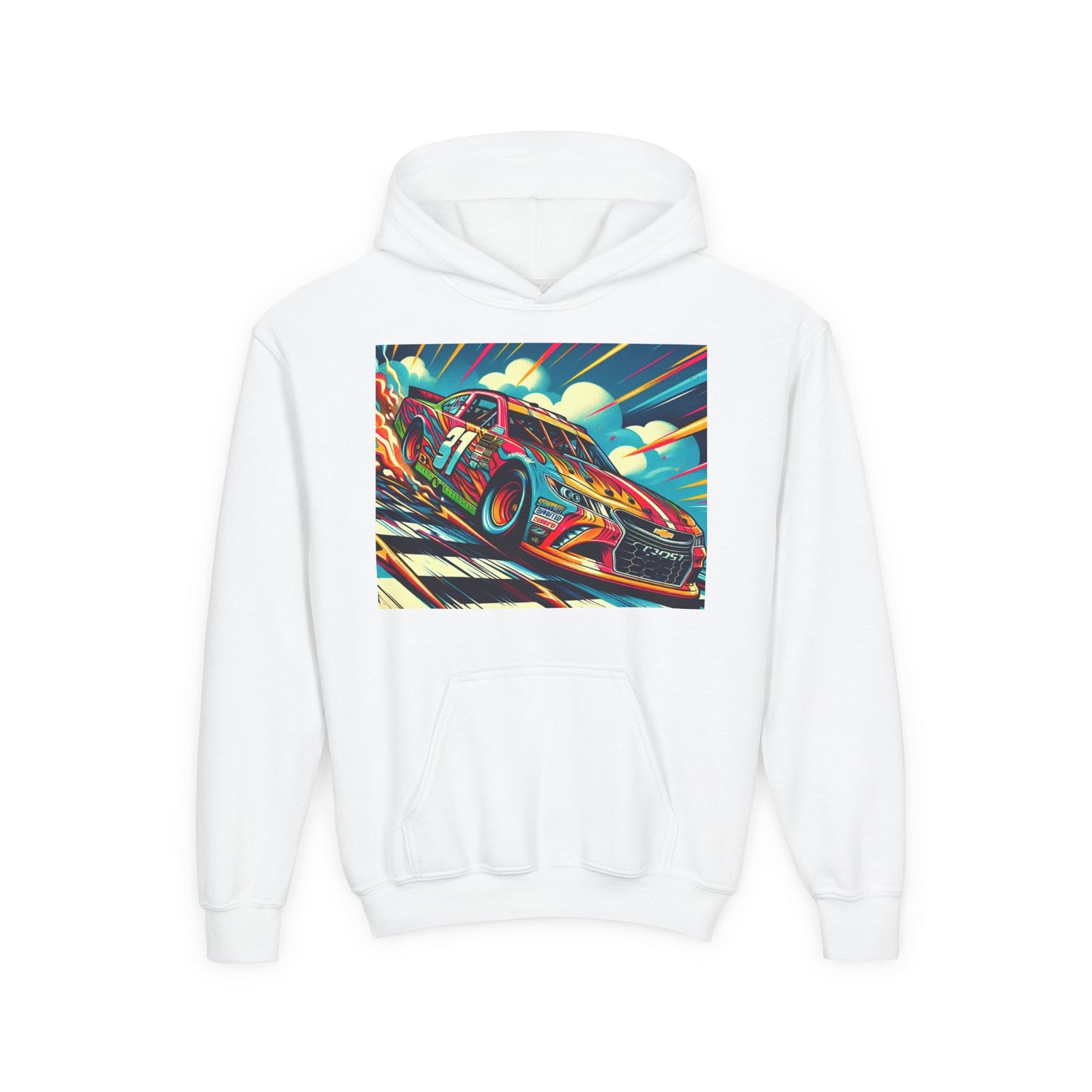 Nascar 31 Youth Hoodie - Heavy Blend Sweatshirt