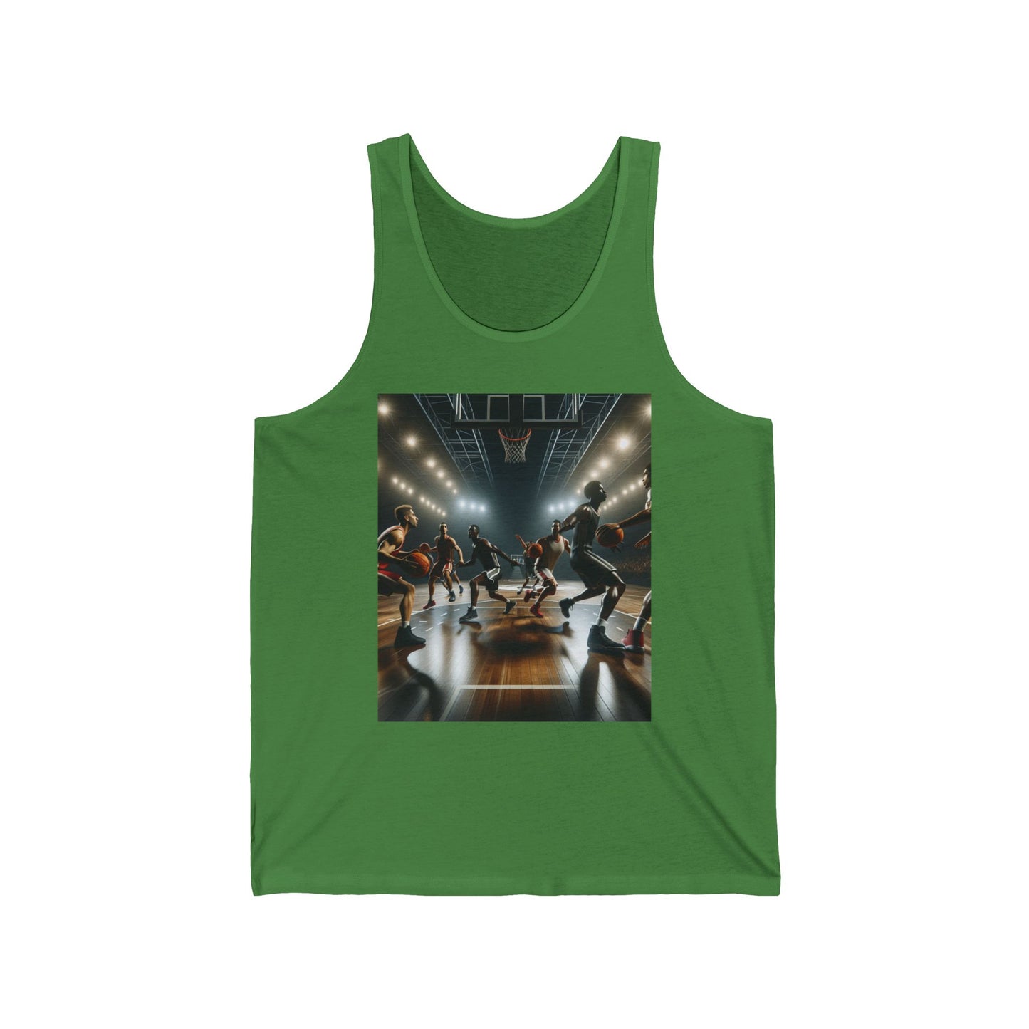 Basketball Unisex Jersey Tank Top - Perfect for Festivals & Casual Wear