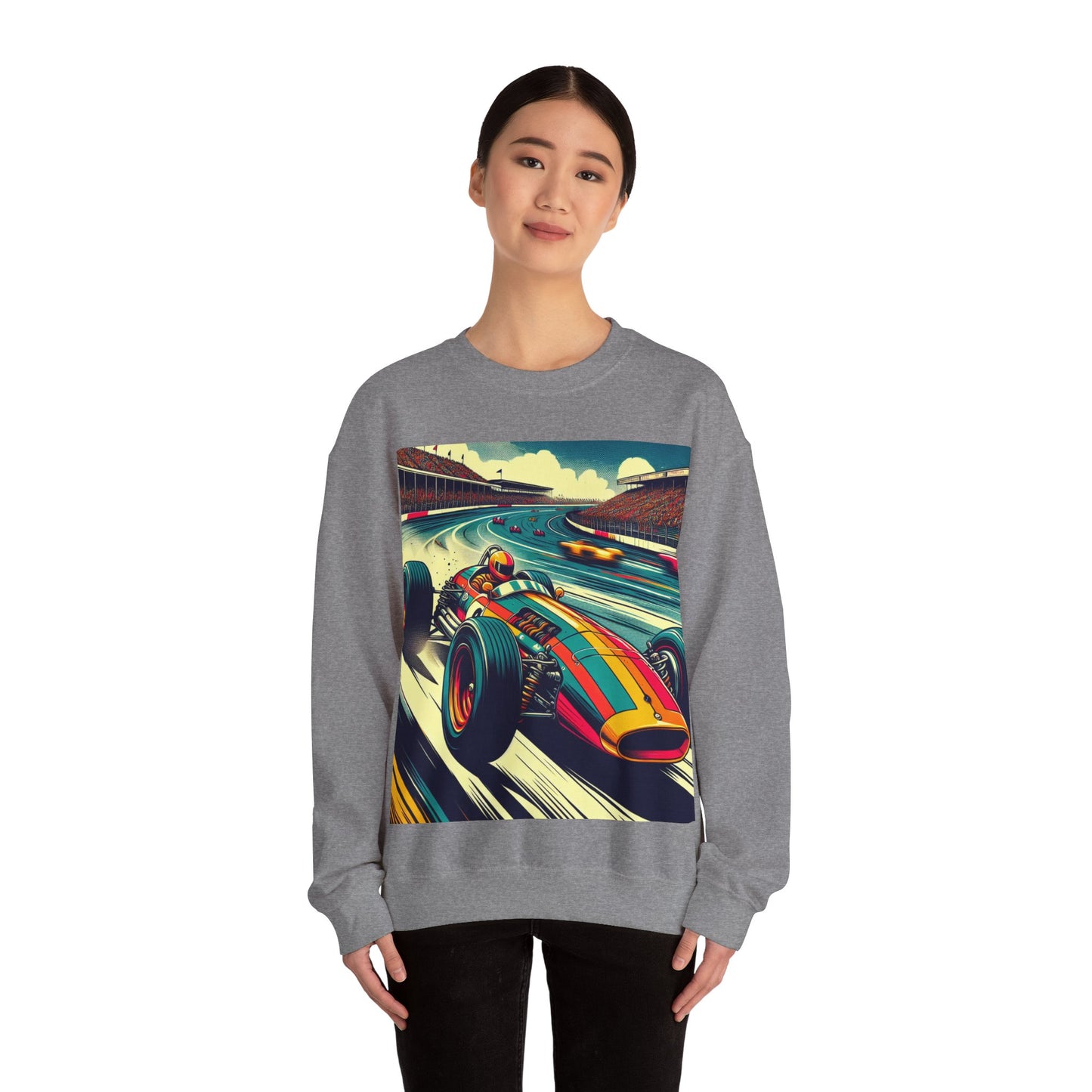 Race Car Crewneck Sweatshirt | Racing Apparel, Unisex Sweatshirt, F1 Gift, Motorsports Clothing, Car Enthusiasts Sweatshirt