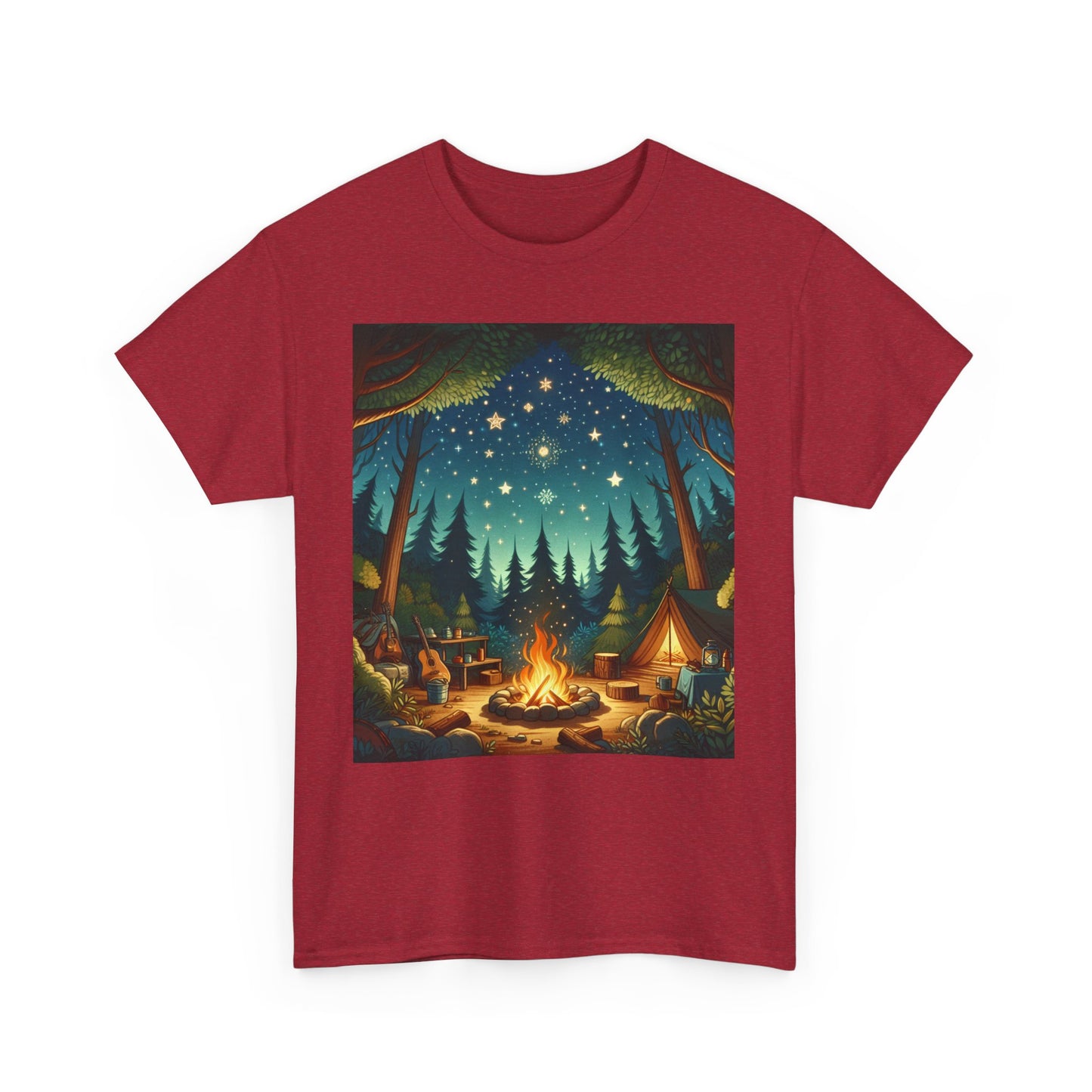 Camping Women's Heavy Cotton Tee