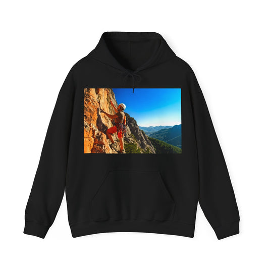 Rock Climbing Unisex Heavy Blend™ Hooded Sweatshirt