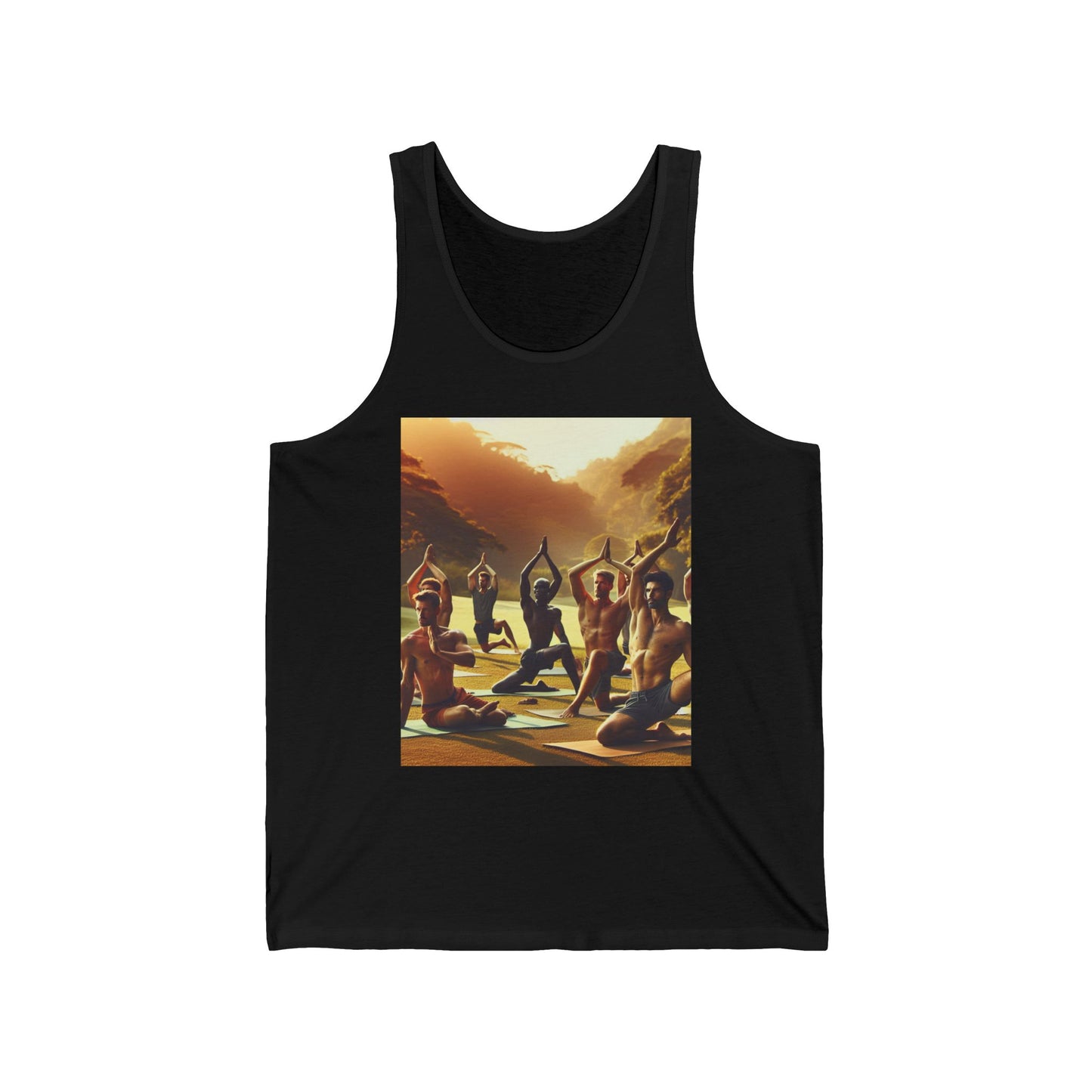 Yoga Unisex Jersey Tank Top - Perfect for Festivals & Casual Wear