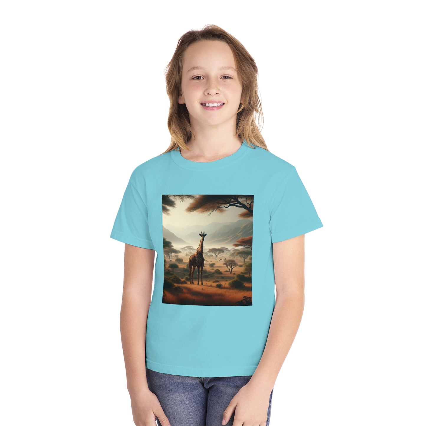 Giraffes Youth Midweight Tee