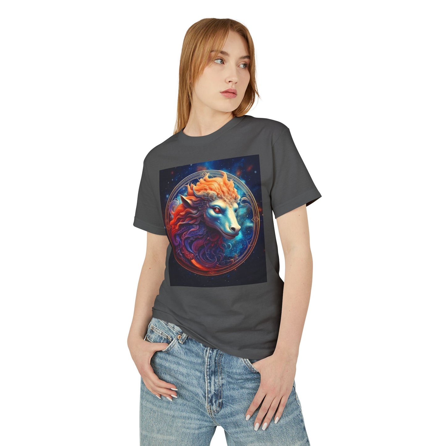 Aquarius Heavyweight Tee - Unisex Garment-Dyed Shirt