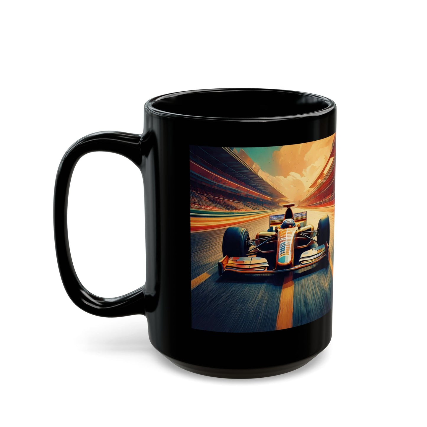 Racing Enthusiast Mug | Vibrant Formula 1 Design | Perfect Gift for Car Lovers, Motorsport Decor, Father's Day, Birthday