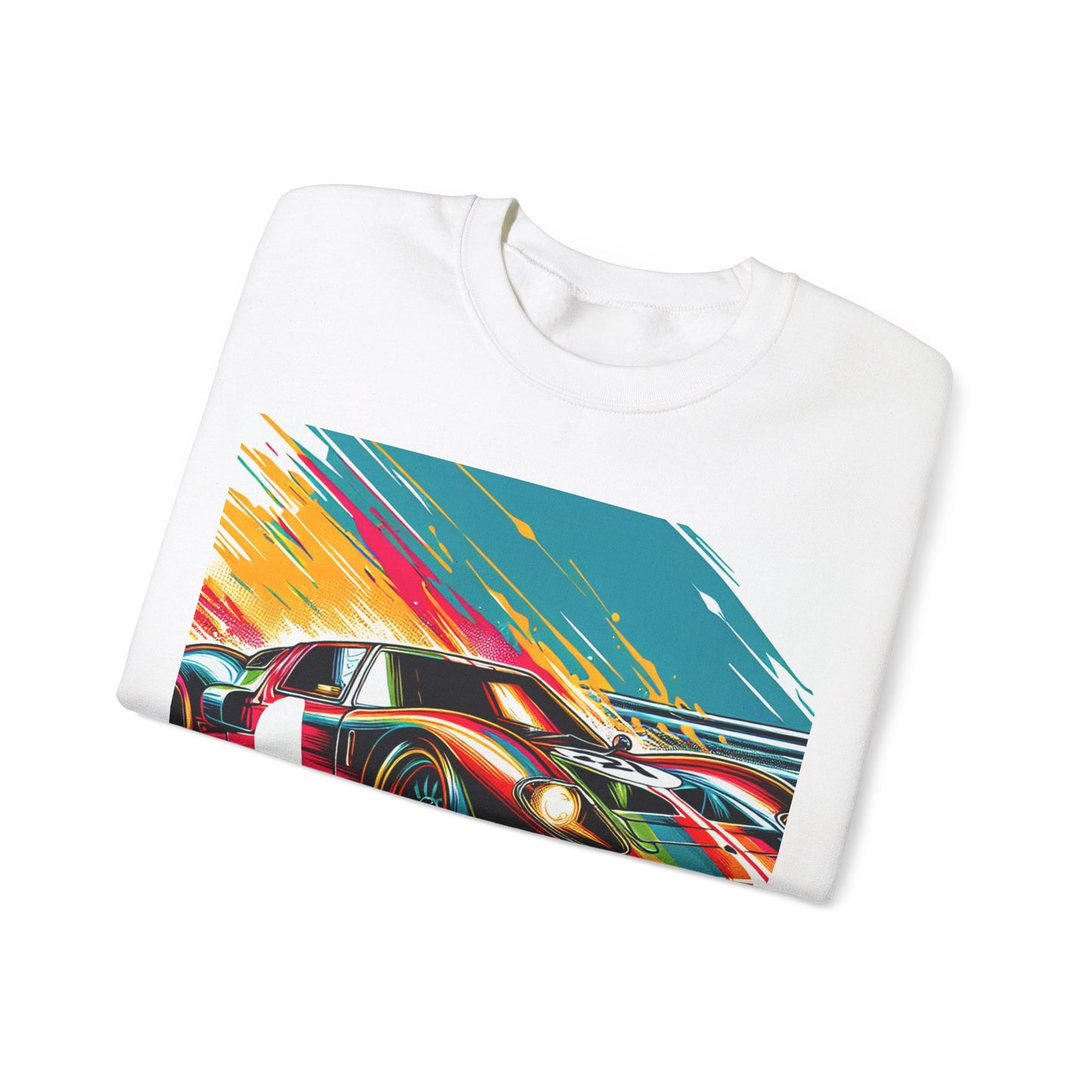 Race Car Crewneck Sweatshirt | Racing Apparel, Unisex Sweatshirt, Nascar Gift, Motorsports Clothing, Car Enthusiasts Sweatshirt