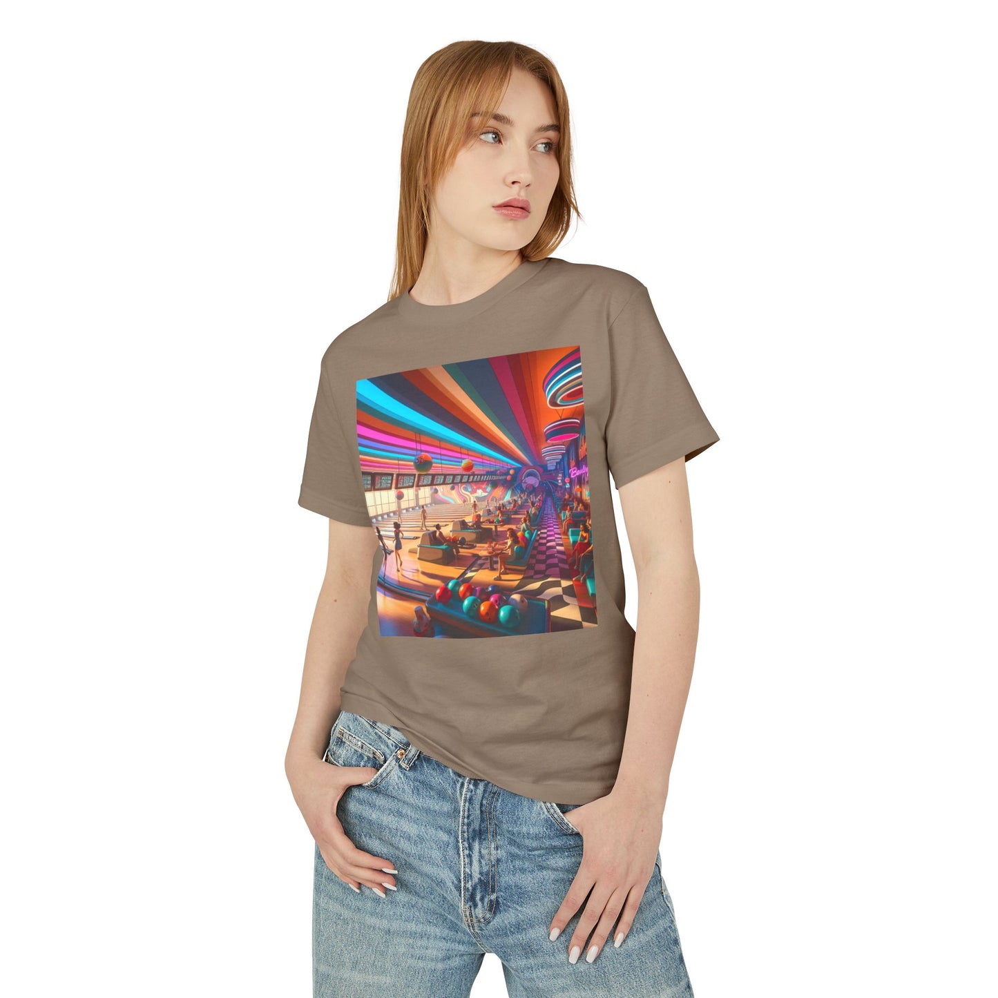 Bowling Heavyweight Tee - Unisex Garment-Dyed Shirt
