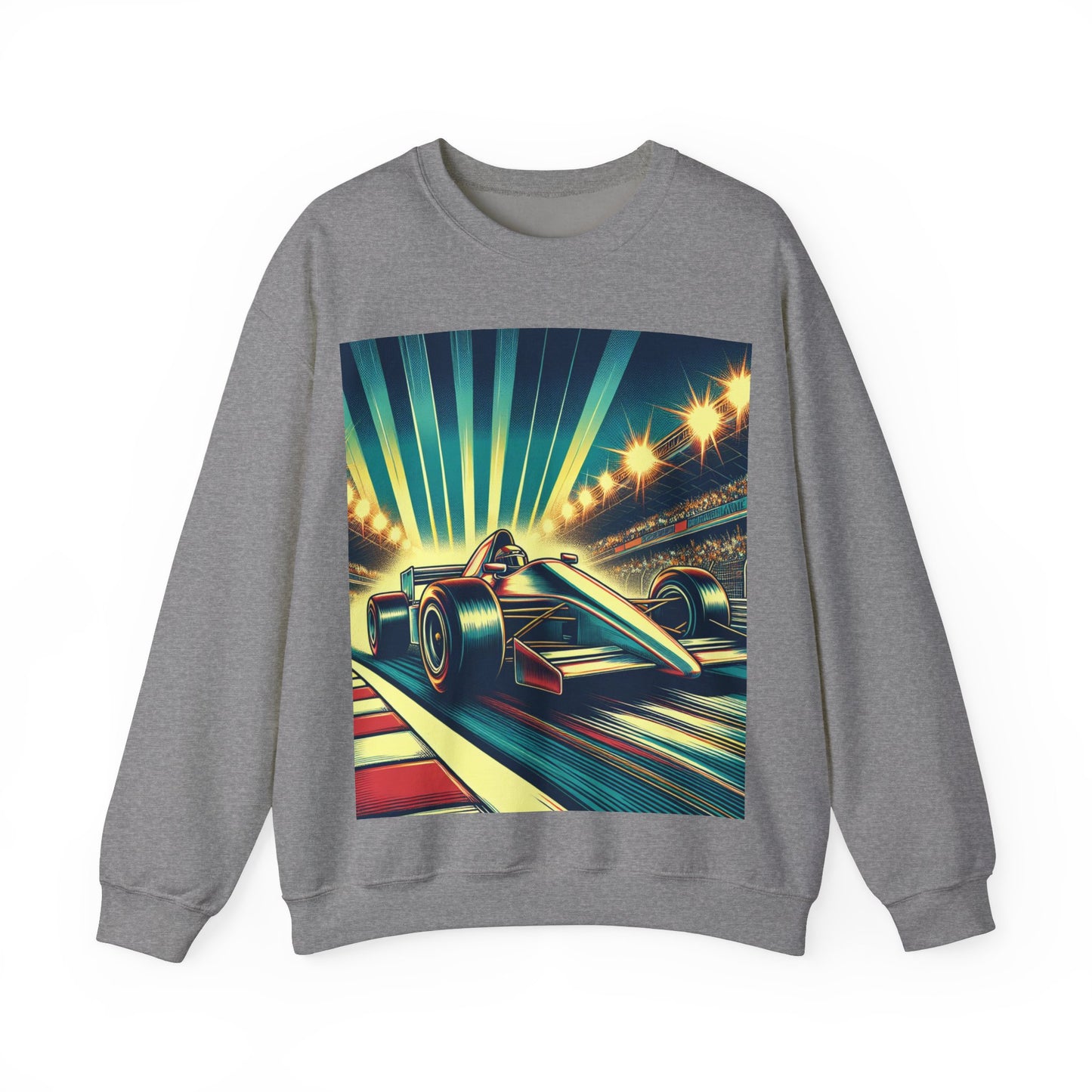 Race Car Crewneck Sweatshirt | Racing Apparel, Unisex Sweatshirt, F1 Gift, Motorsports Clothing, Car Enthusiasts Sweatshirt