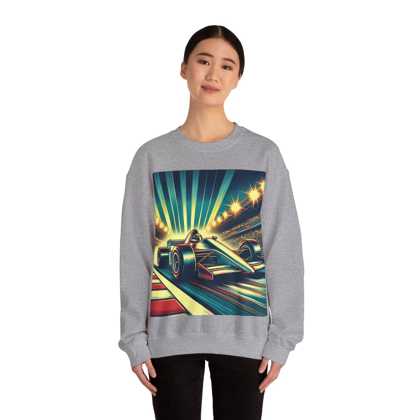 Race Car Crewneck Sweatshirt | Racing Apparel, Unisex Sweatshirt, F1 Gift, Motorsports Clothing, Car Enthusiasts Sweatshirt