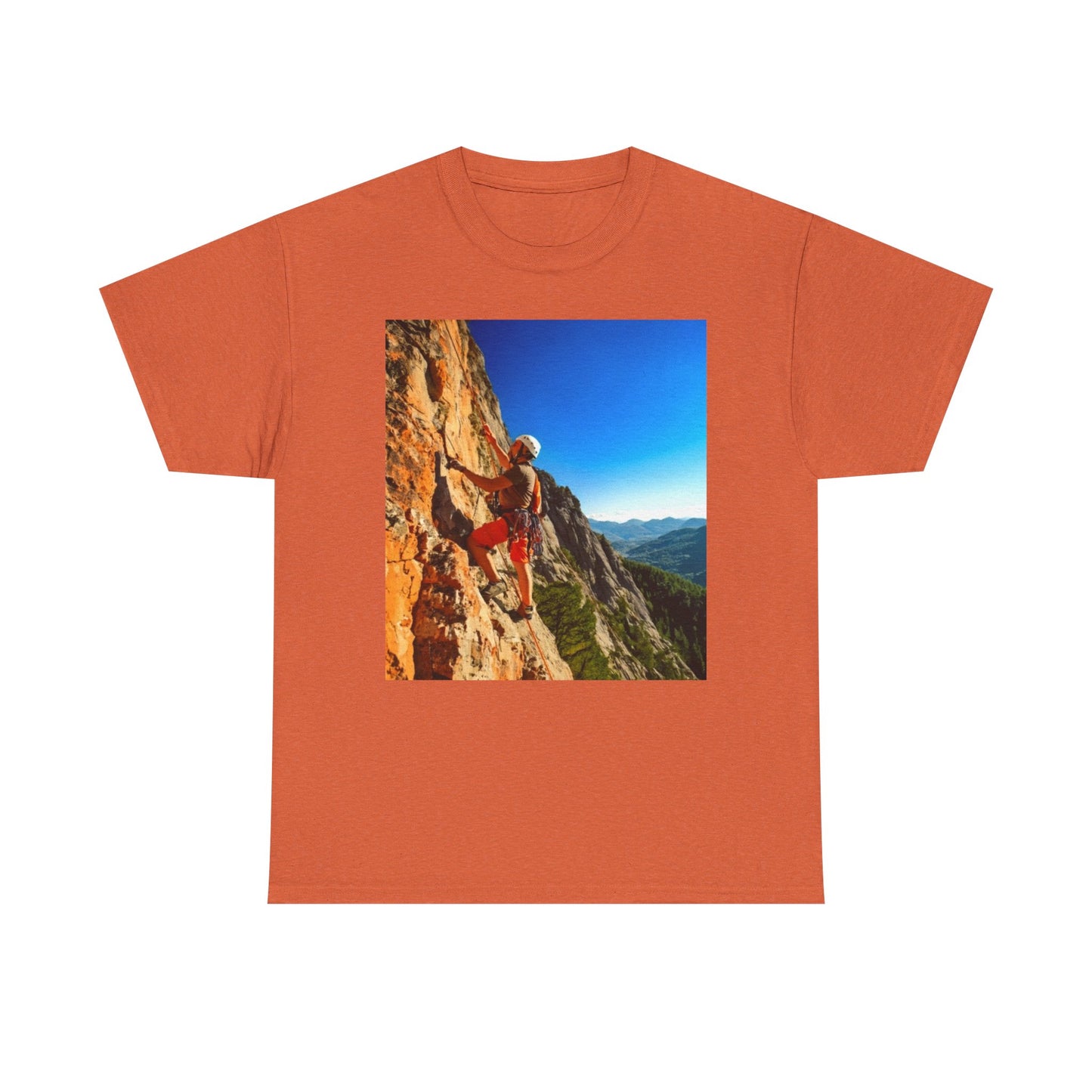 Rock climbing Women's Heavy Cotton Tee