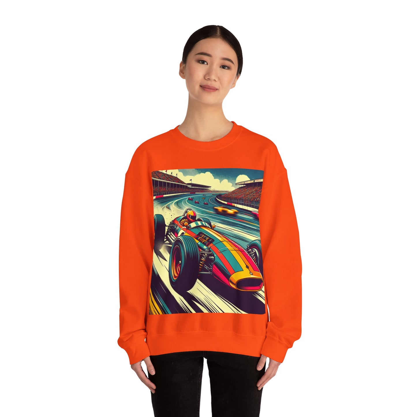 Race Car Crewneck Sweatshirt | Racing Apparel, Unisex Sweatshirt, F1 Gift, Motorsports Clothing, Car Enthusiasts Sweatshirt