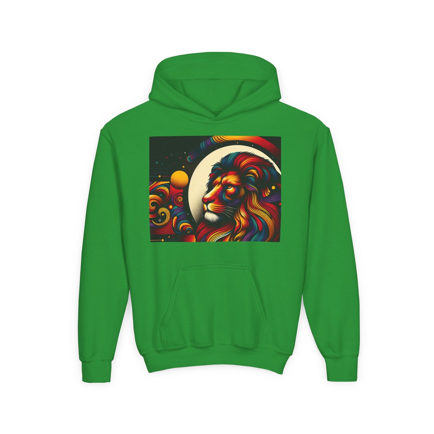 Leo Youth Hoodie - Heavy Blend Sweatshirt