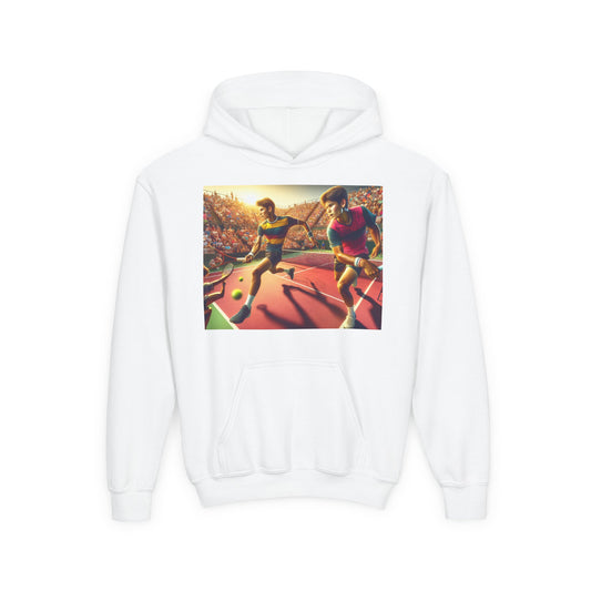 Tennis Youth Heavy Blend Hooded Sweatshirt