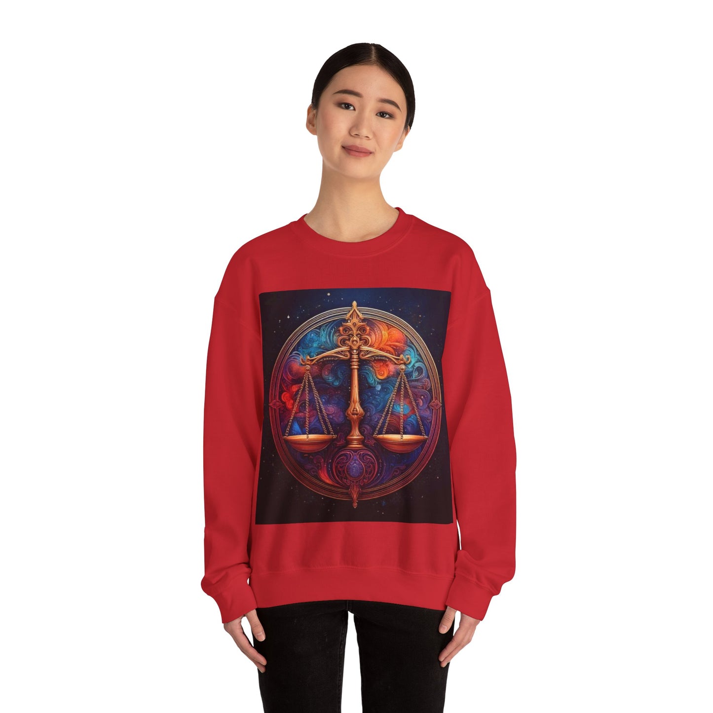 Libra Crewneck Sweatshirt | Zodiac Apparel, Unisex Sweatshirt