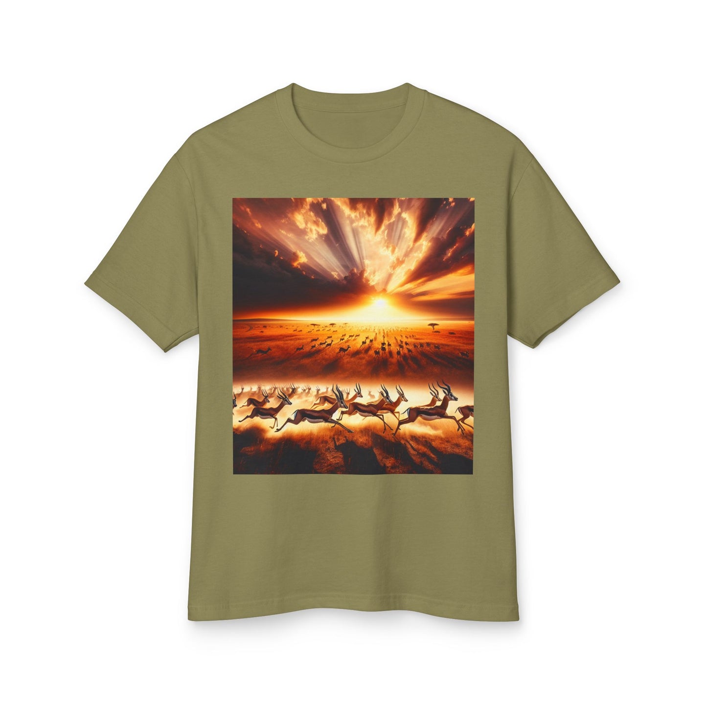 Gazelles Heavyweight Tee - Unisex Garment-Dyed Shirt