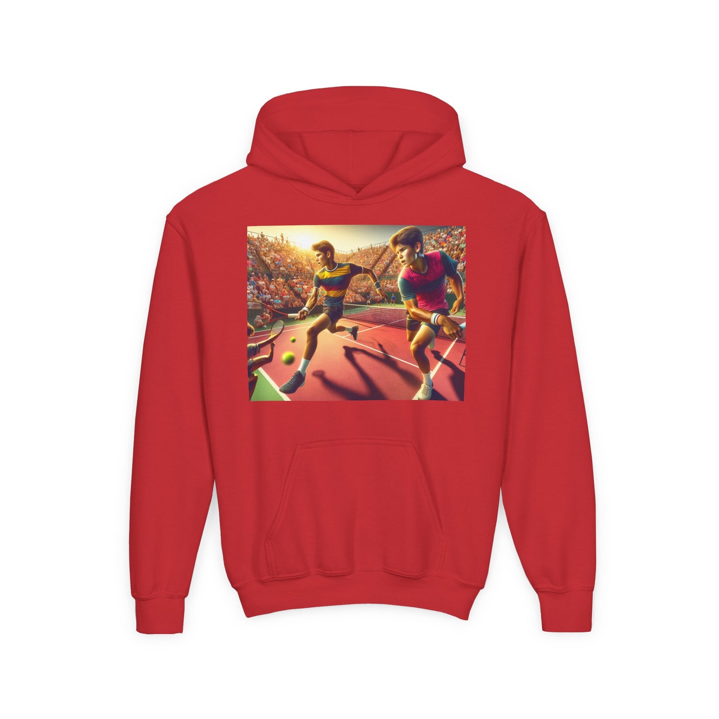 Tennis Youth Heavy Blend Hooded Sweatshirt