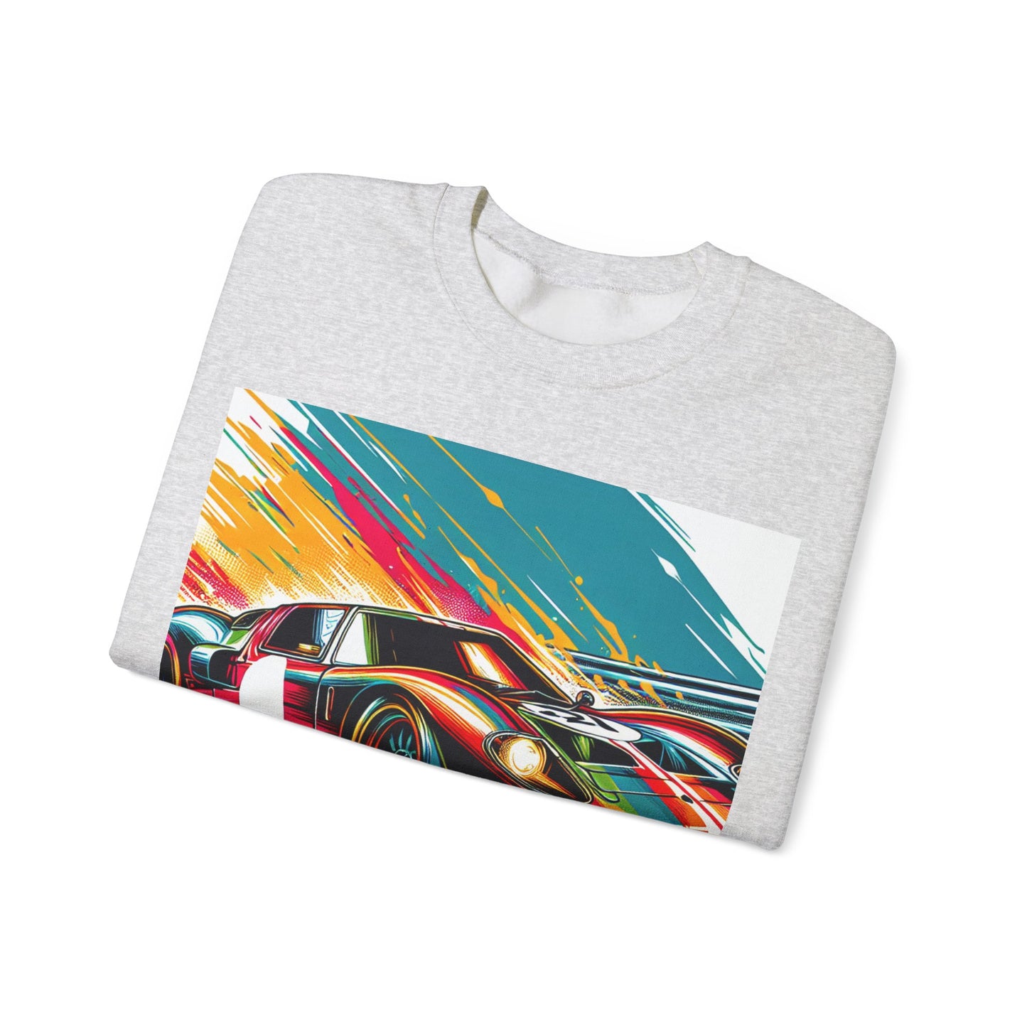 Race Car Crewneck Sweatshirt | Racing Apparel, Unisex Sweatshirt, Nascar Gift, Motorsports Clothing, Car Enthusiasts Sweatshirt