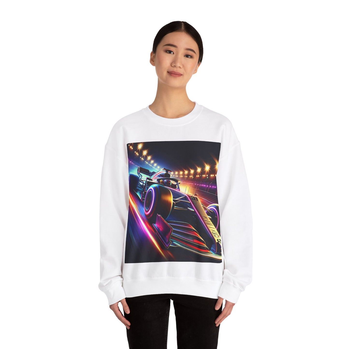 Race Car Crewneck Sweatshirt | Racing Apparel, Unisex Sweatshirt, F1 Gift, Motorsports Clothing, Car Enthusiasts Sweatshirt