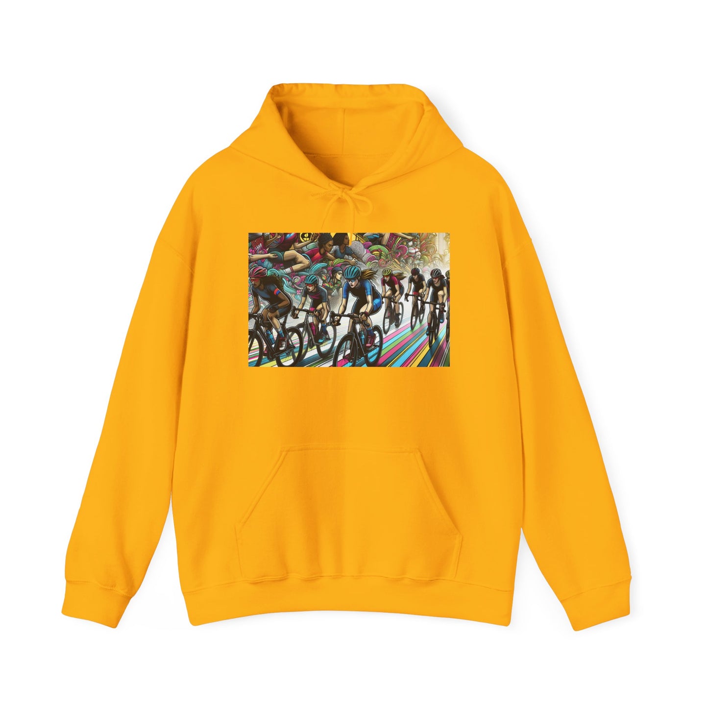 Cycling Unisex Hoodie - Sports Team Vibes