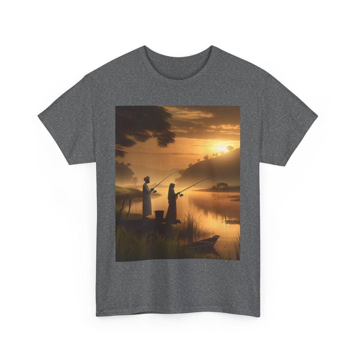Fishing Women's Heavy Cotton Tee